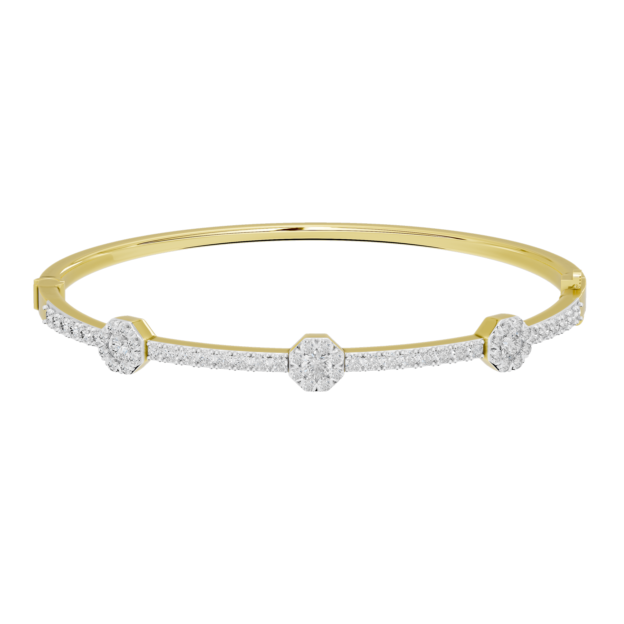 Flash Energy Wristband 1.792 Carat Lab Grown Diamond Bracelet