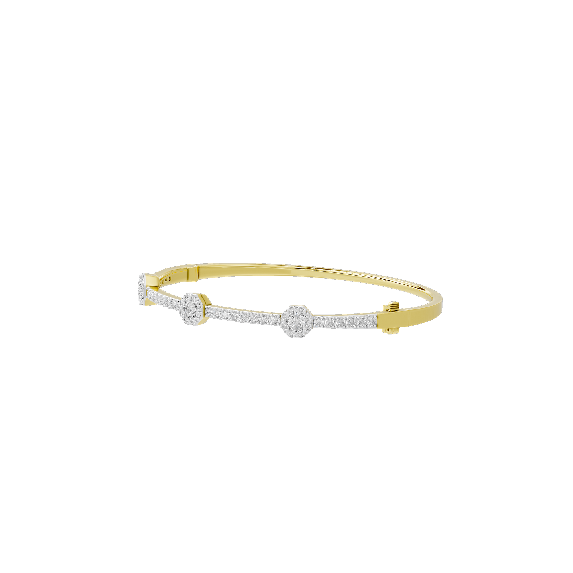 Flash Energy Wristband 1.792 Carat Lab Grown Diamond Bracelet