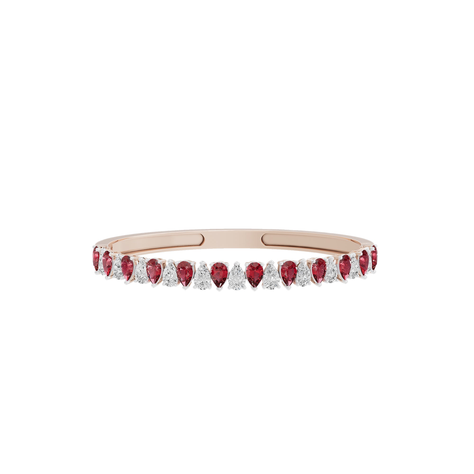Rosy Rush wristband 3.1 Carat Lab Grown Diamond Bracelet