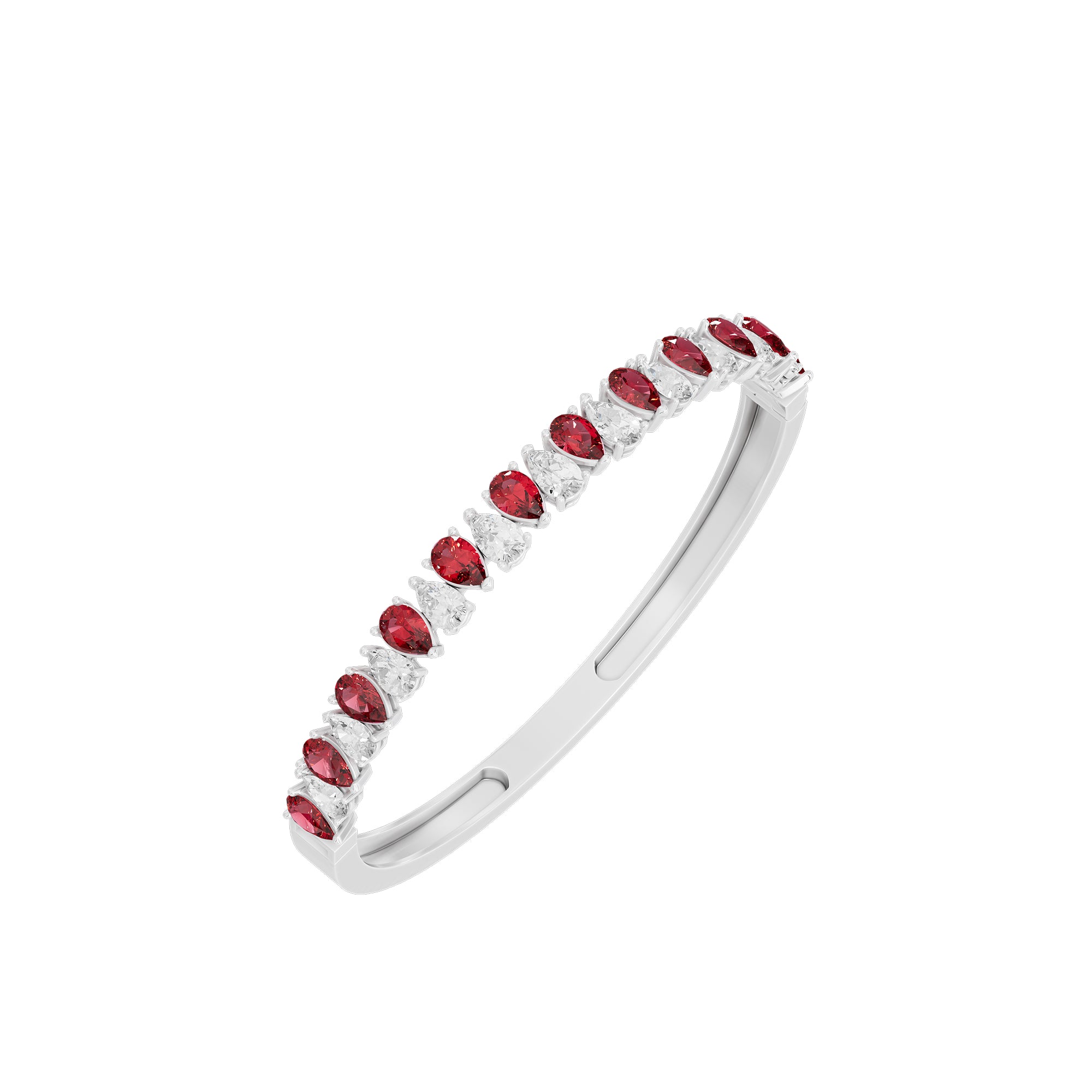 Rosy Rush wristband 3.1 Carat Lab Grown Diamond Bracelet