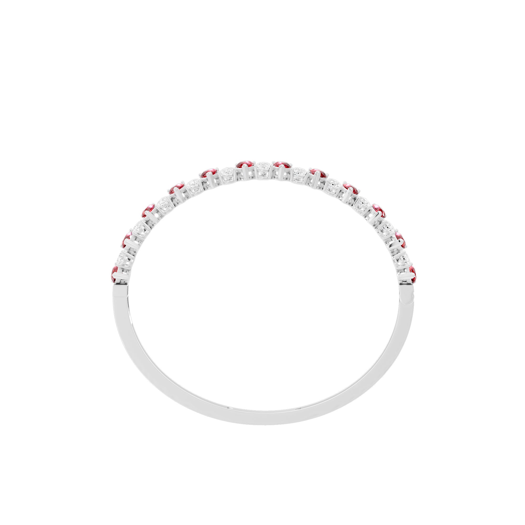 Rosy Rush wristband 3.1 Carat Lab Grown Diamond Bracelet