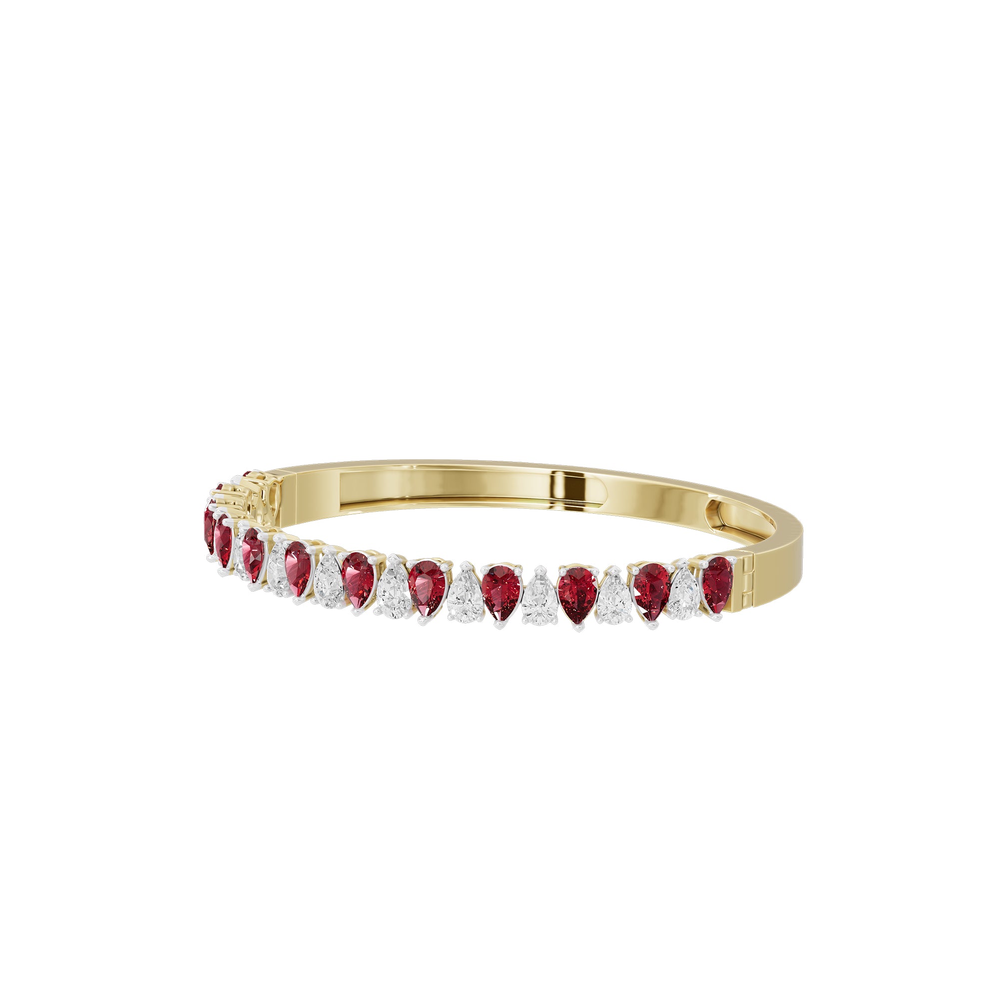 Rosy Rush wristband 3.1 Carat Lab Grown Diamond Bracelet