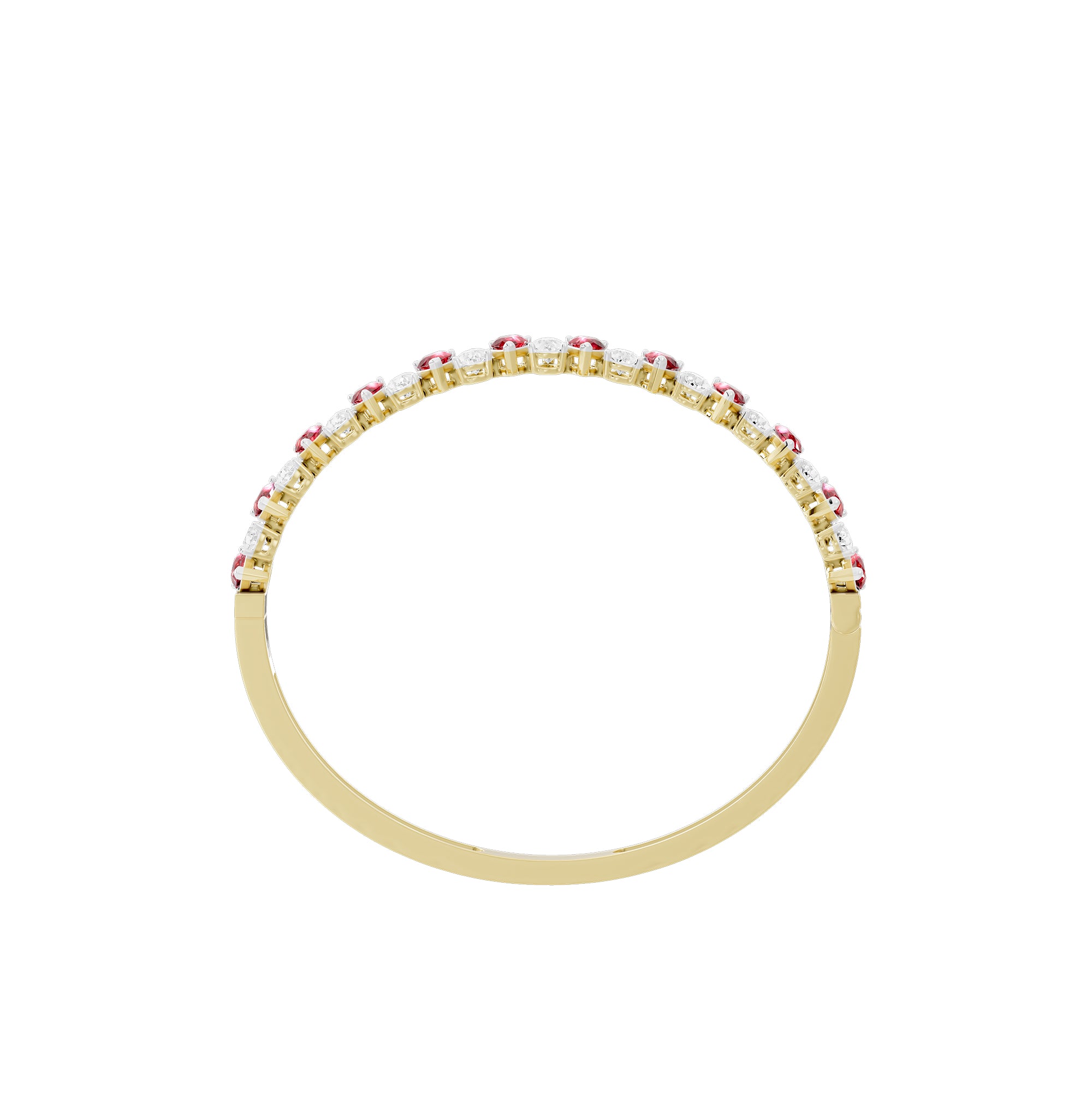 Rosy Rush wristband 3.1 Carat Lab Grown Diamond Bracelet