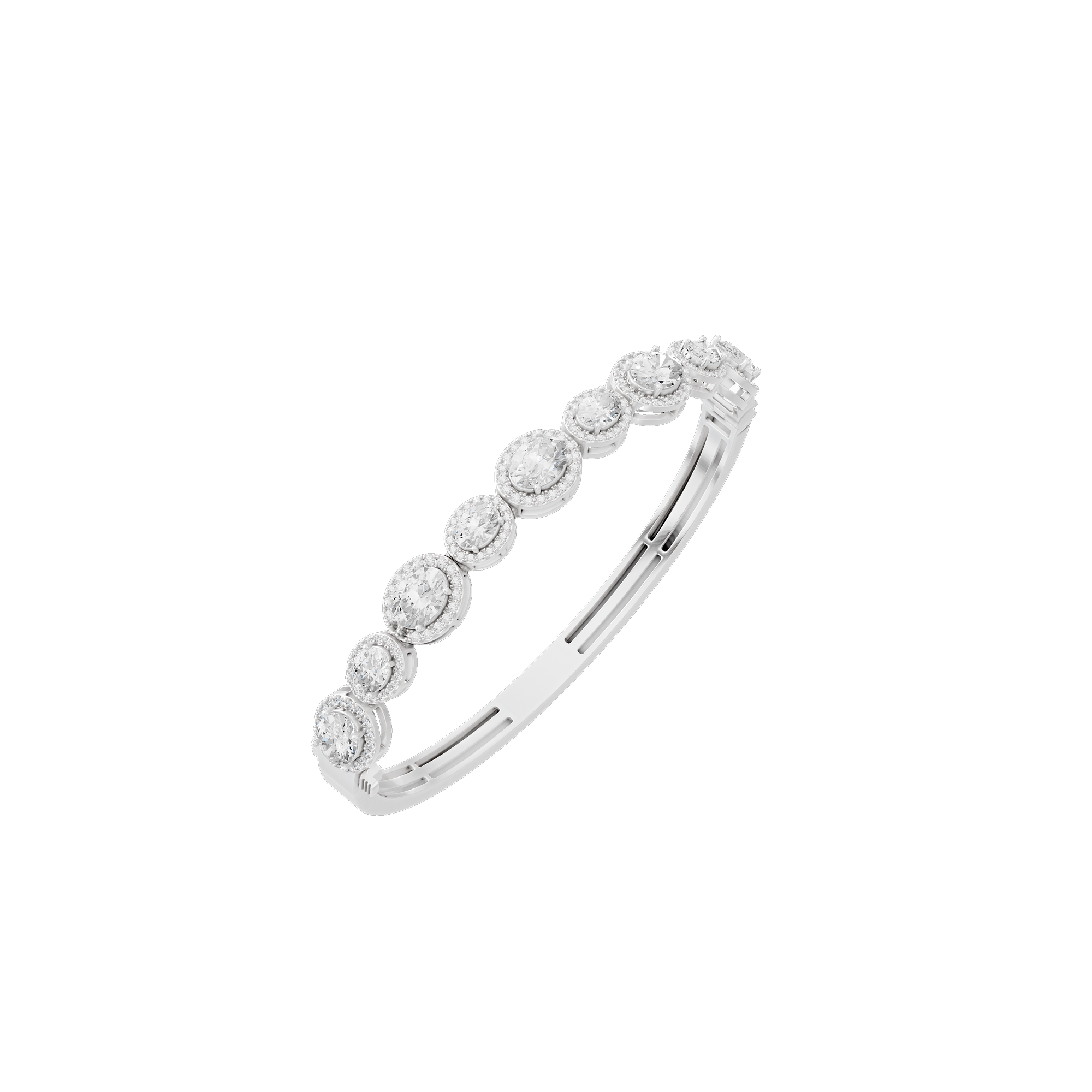 Dual Glow 5.273 Carat Lab Grown Diamond Bracelet
