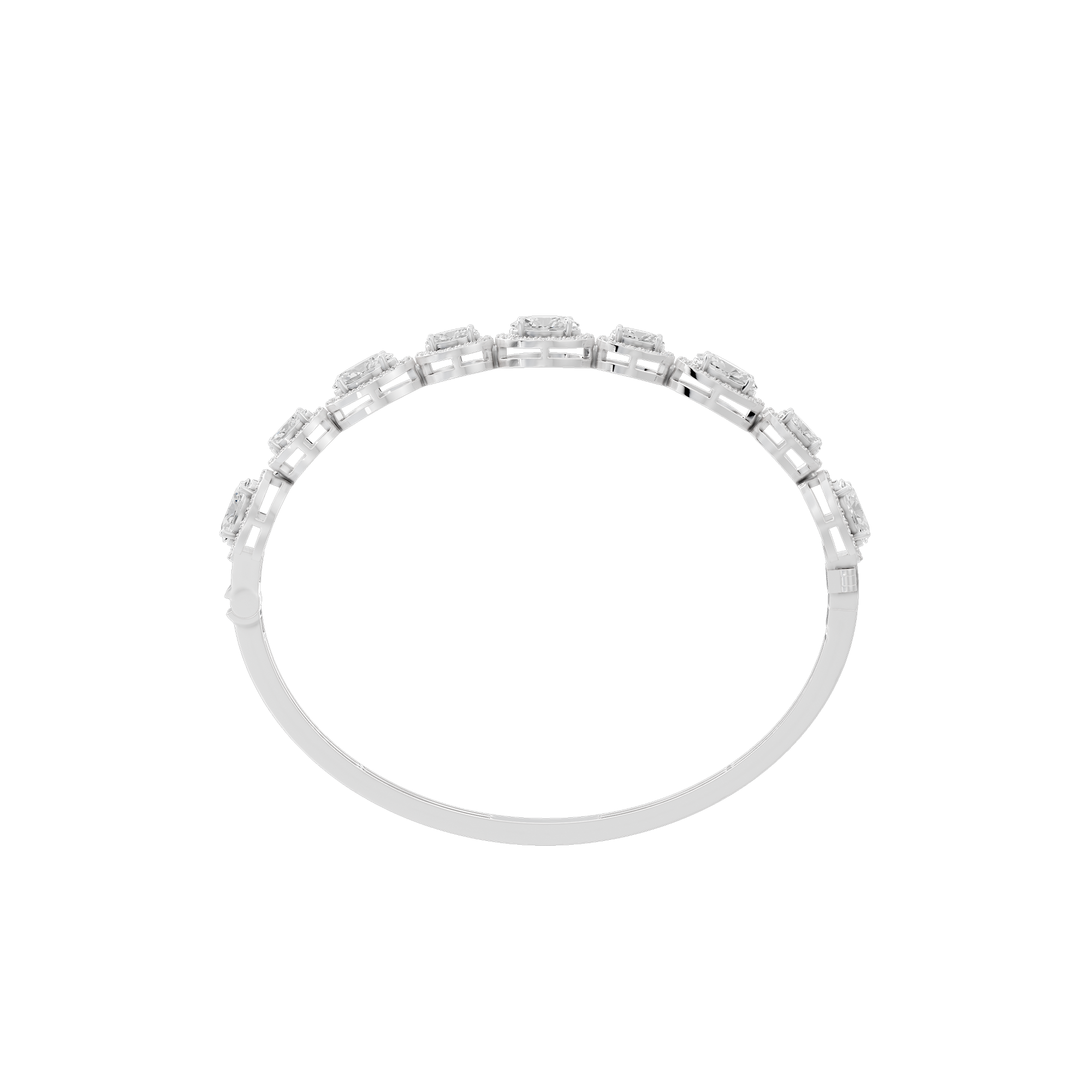 Dual Glow 5.273 Carat Lab Grown Diamond Bracelet