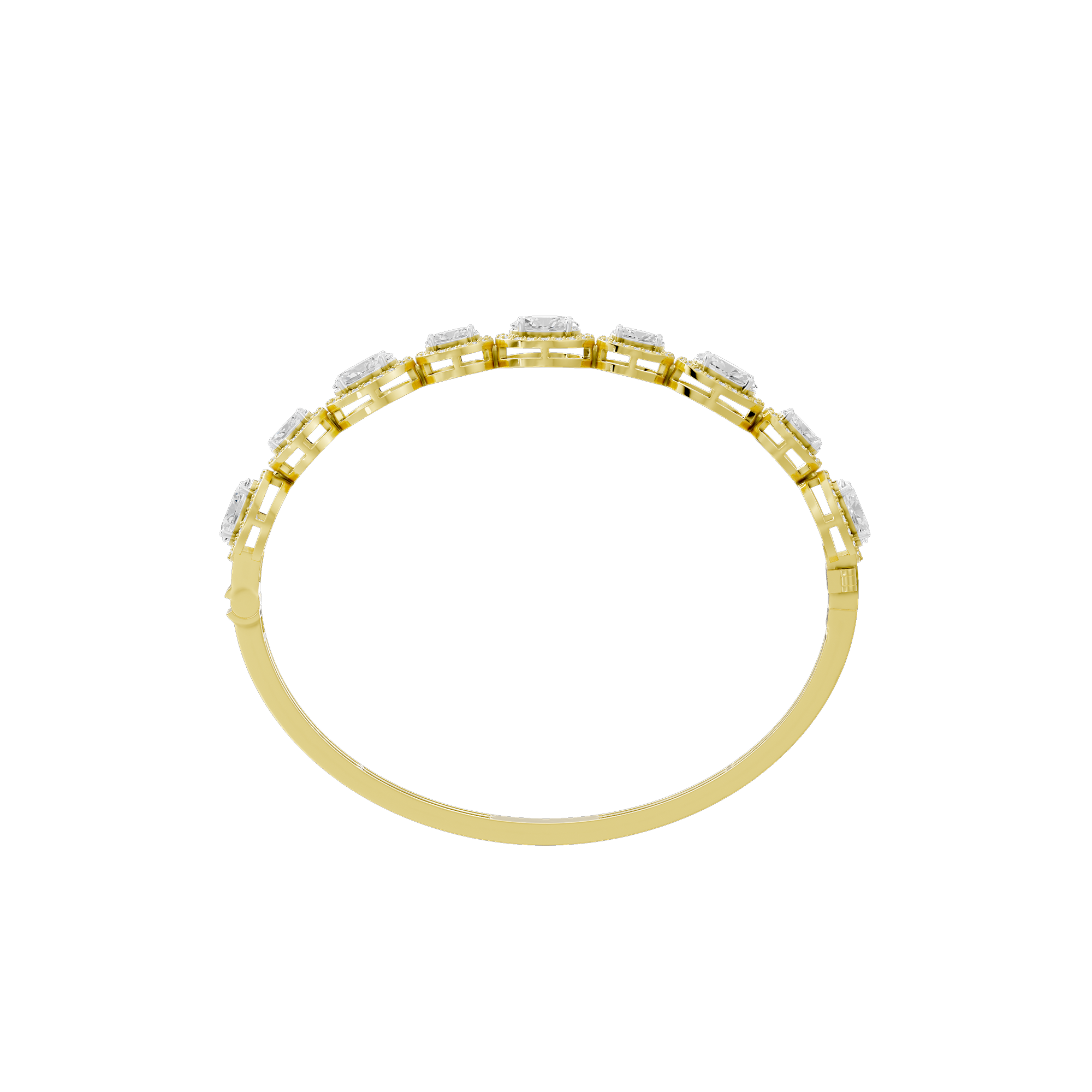 Dual Glow 5.273 Carat Lab Grown Diamond Bracelet