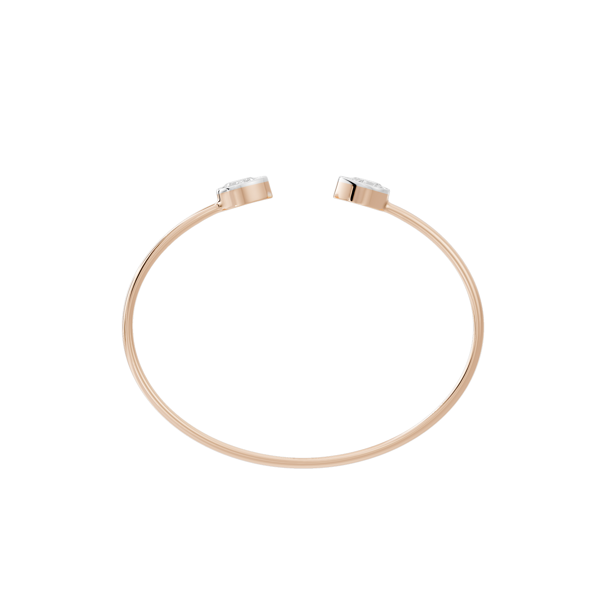 Twin Tingz flexcuff 1.321 Carat Lab Grown Diamond Bracelet