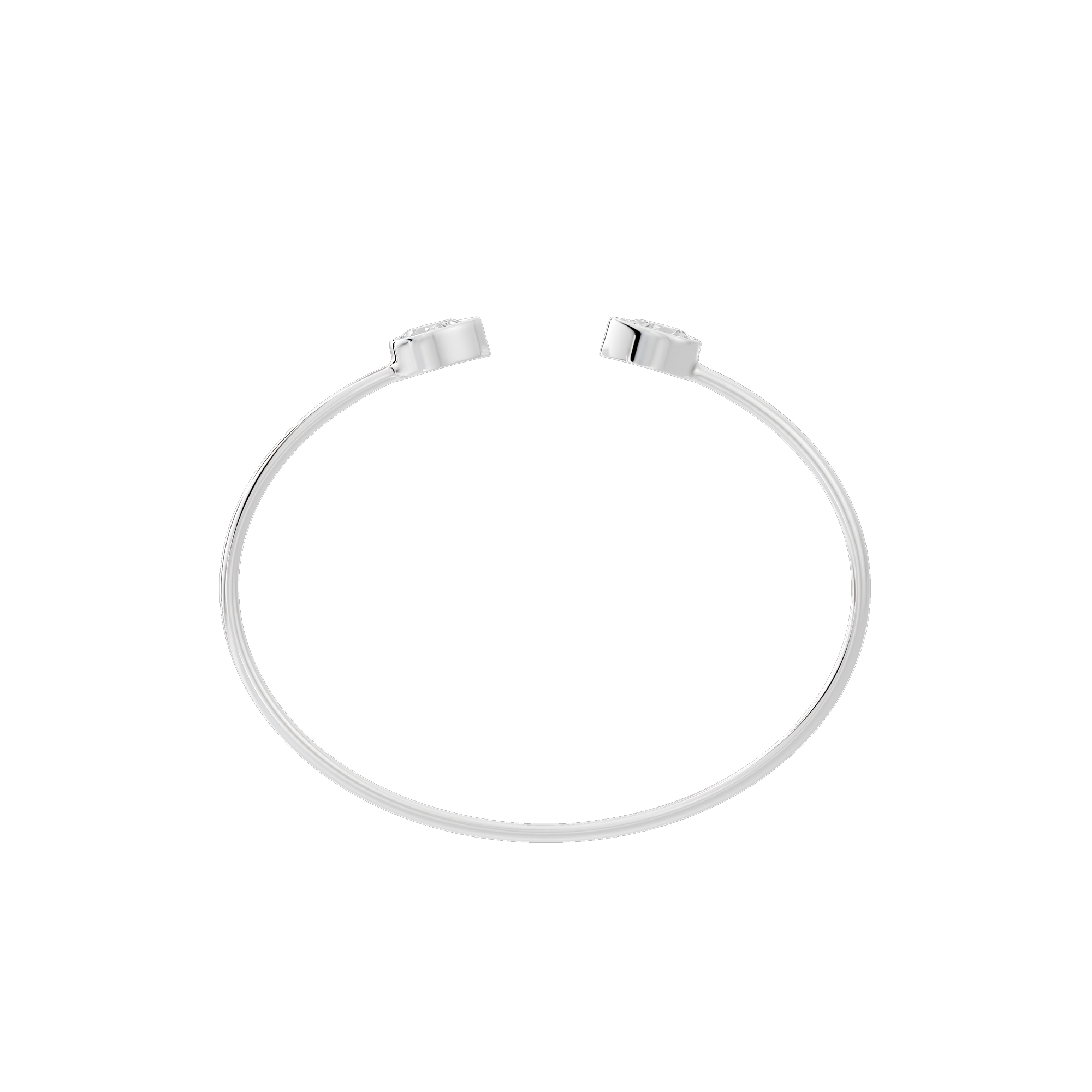 Twin Tingz flexcuff 1.321 Carat Lab Grown Diamond Bracelet