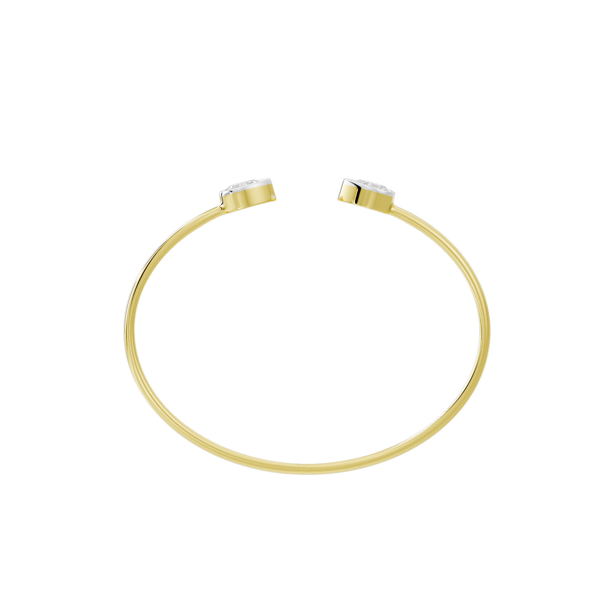 Twin Tingz flexcuff 1.321 Carat Lab Grown Diamond Bracelet