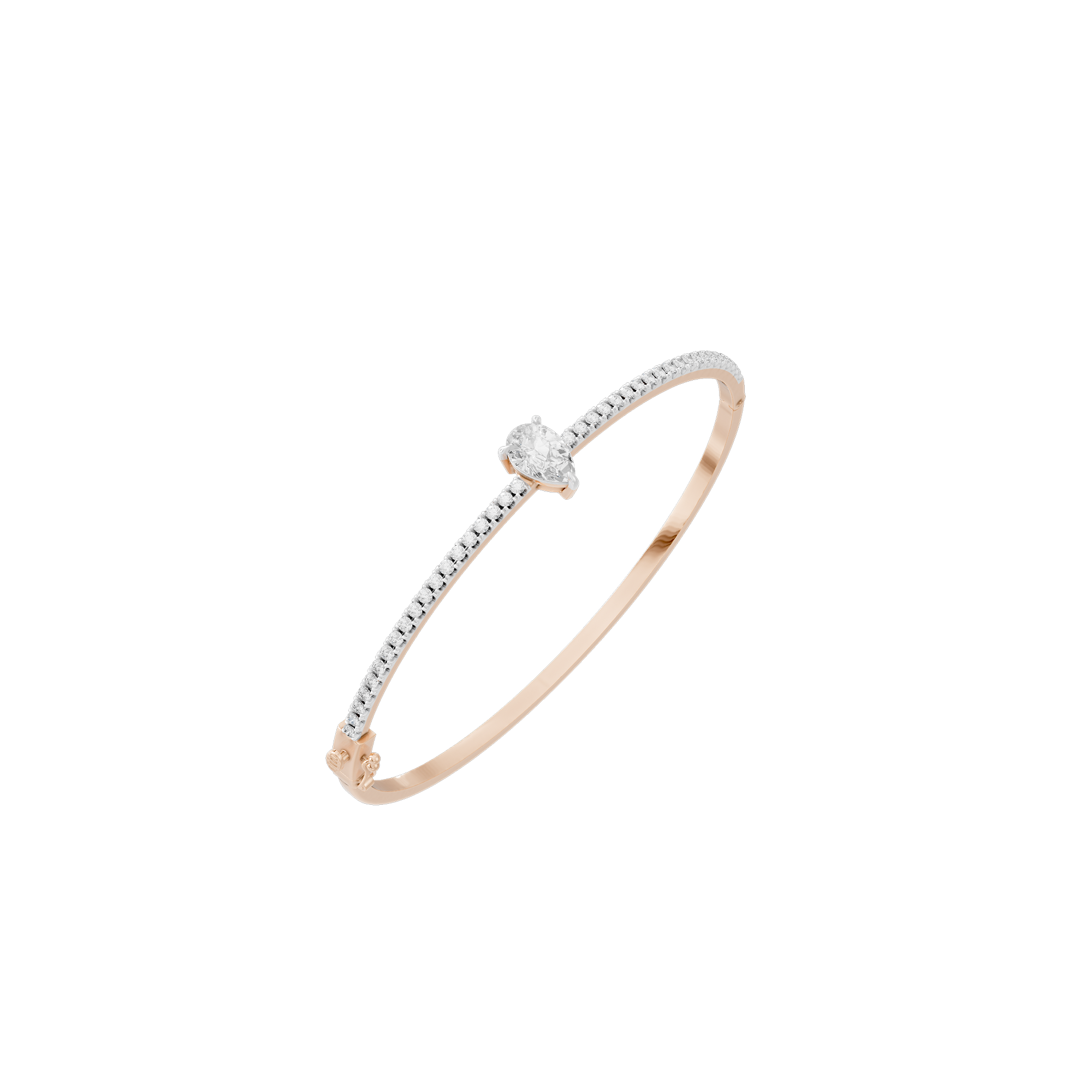 Drama Drop wristband 1.779 Carat Lab Grown Diamond Bracelet