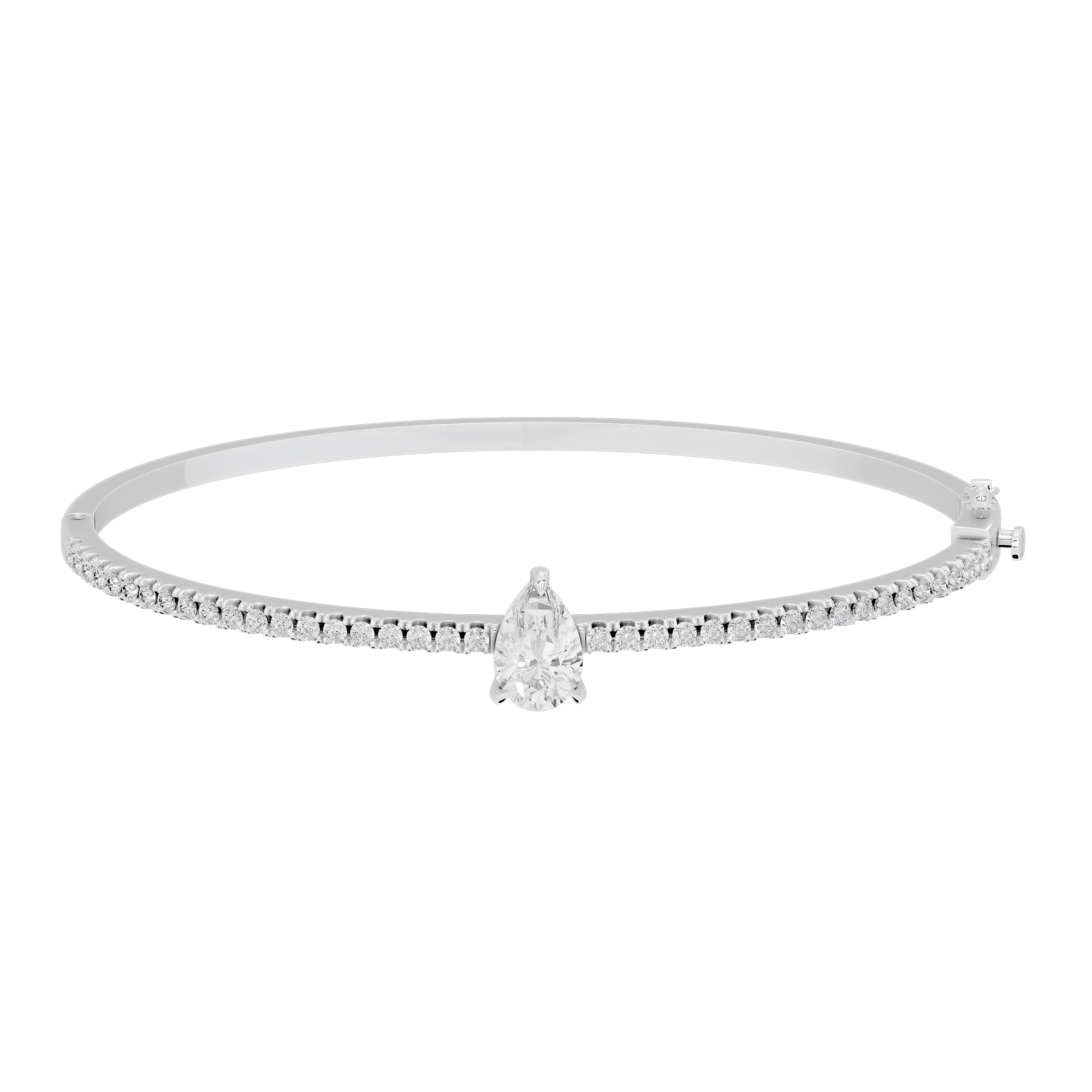 Drama Drop wristband 1.779 Carat Lab Grown Diamond Bracelet