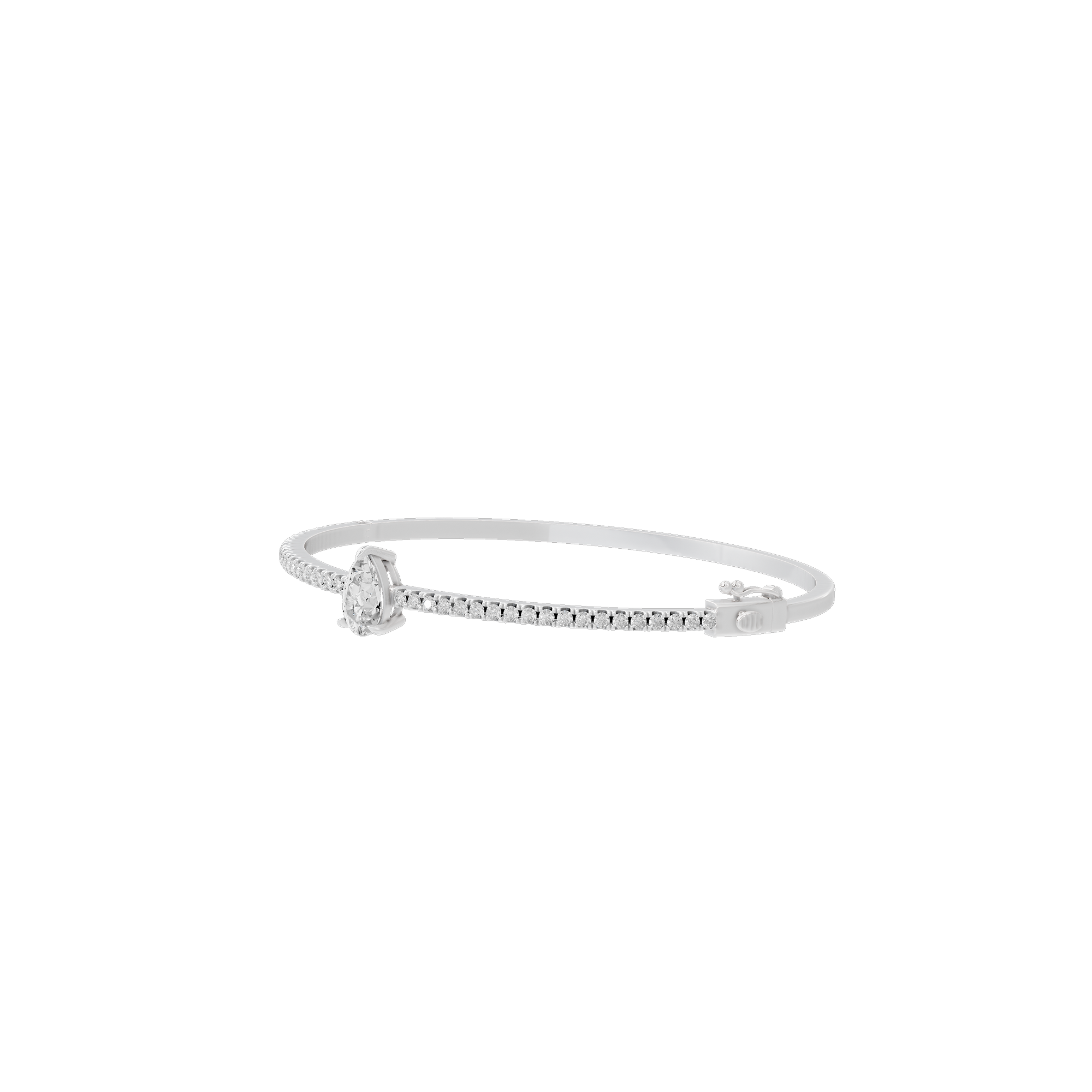 Drama Drop wristband 1.779 Carat Lab Grown Diamond Bracelet
