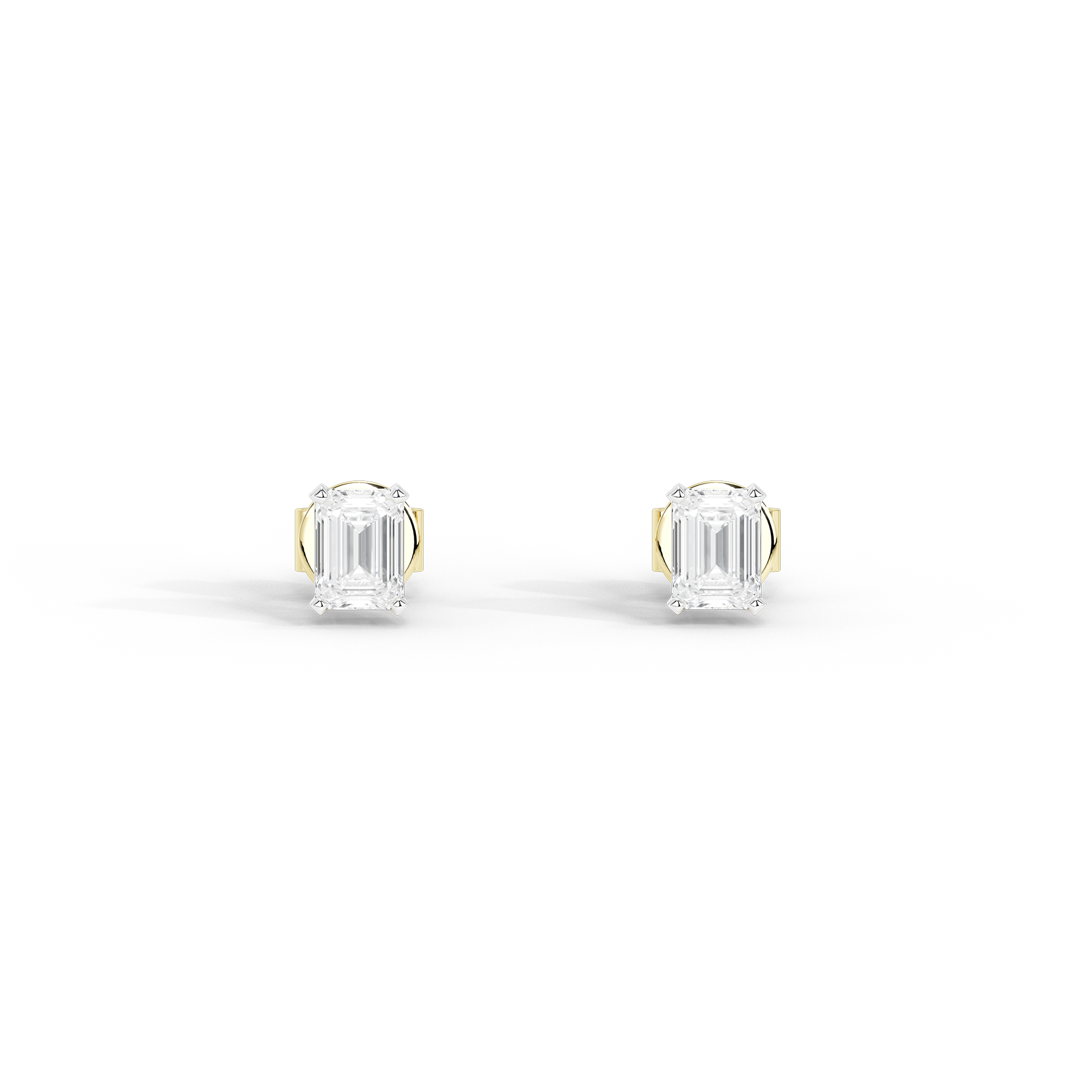 Studded Up Solitaire 0.52 Carat Lab Grown Diamond Stud Earrings