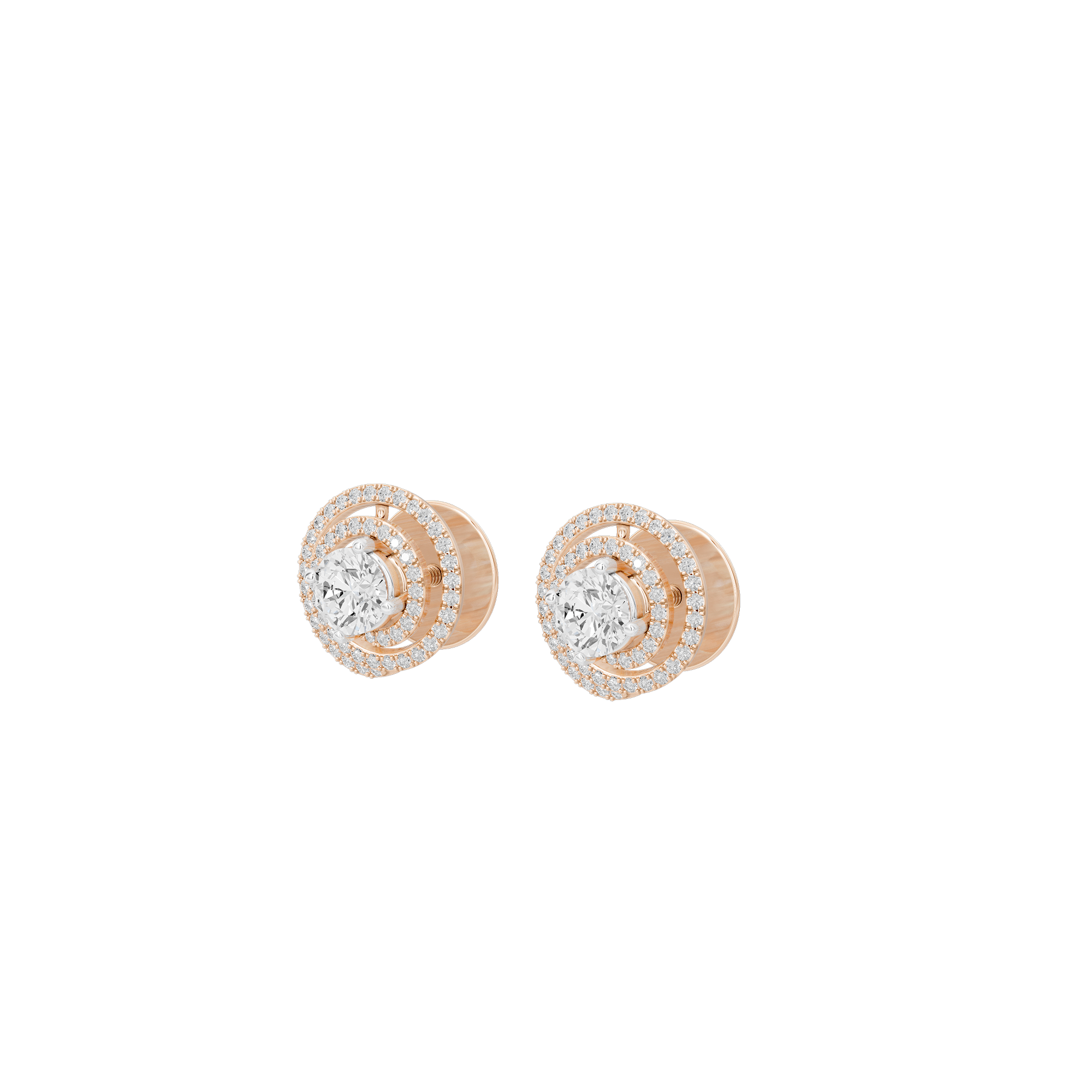 Icy Intentions 1.378 Carat Lab Grown Diamond Stud Earrings