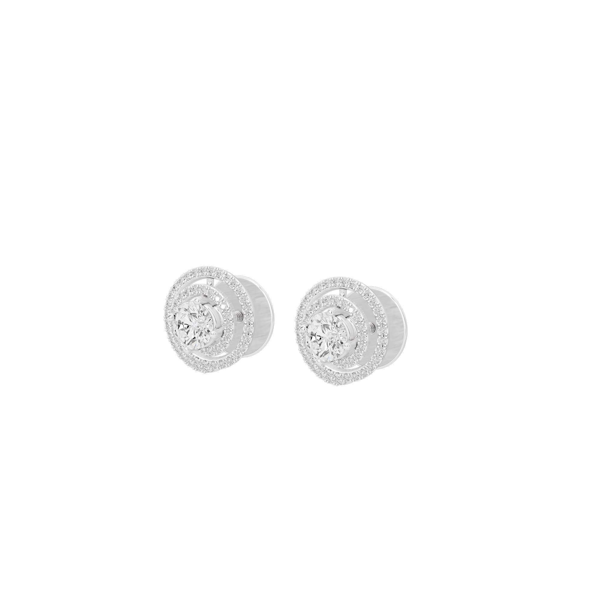 Icy Intentions 1.378 Carat Lab Grown Diamond Stud Earrings