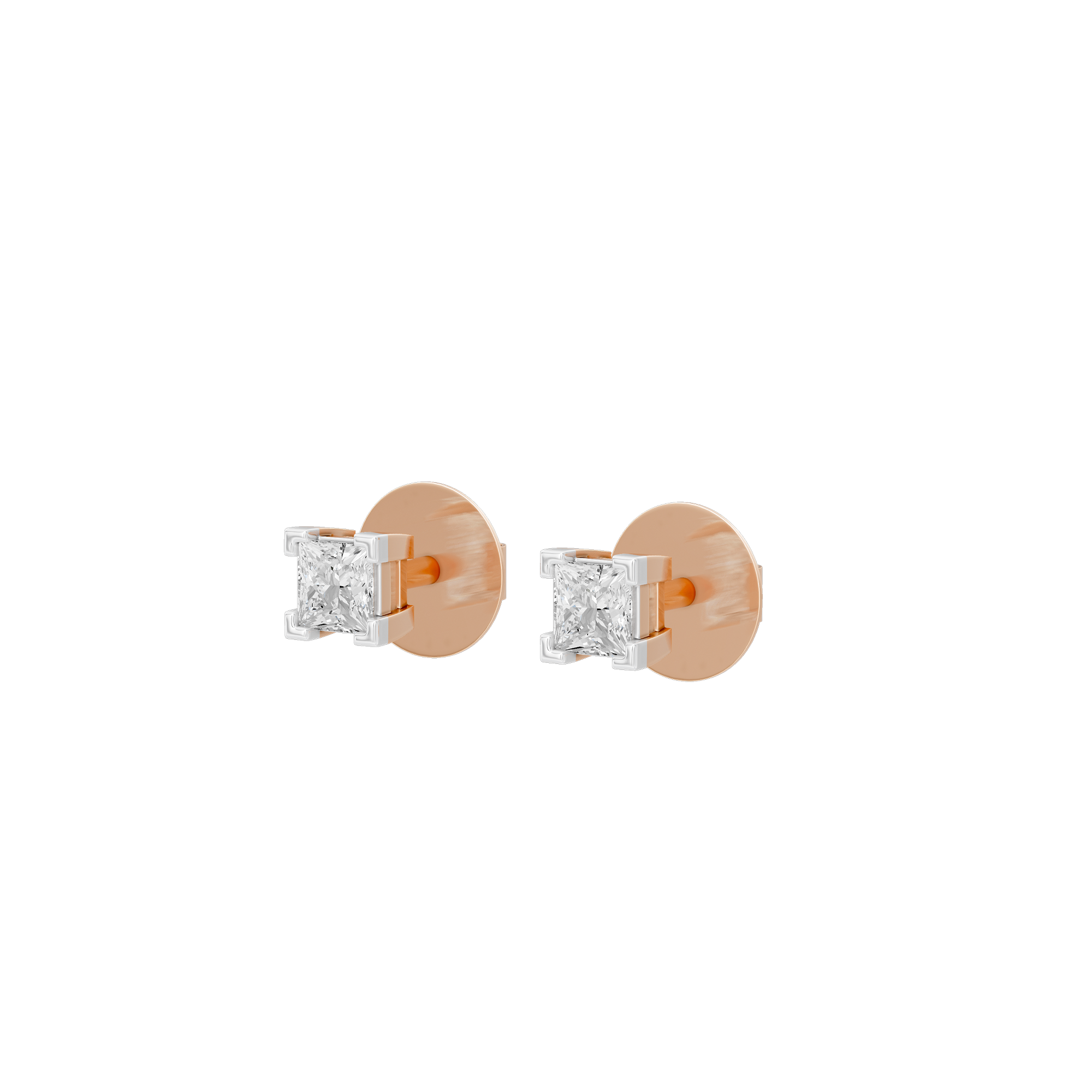 Trill Thrilled Solitaire 0.387 Carat Lab Grown Diamond Stud Earrings
