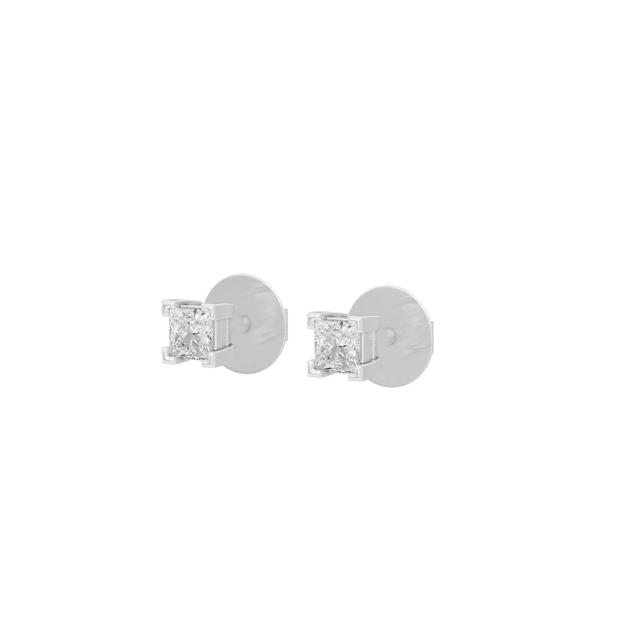 Trill Thrilled Solitaire 0.387 Carat Lab Grown Diamond Stud Earrings