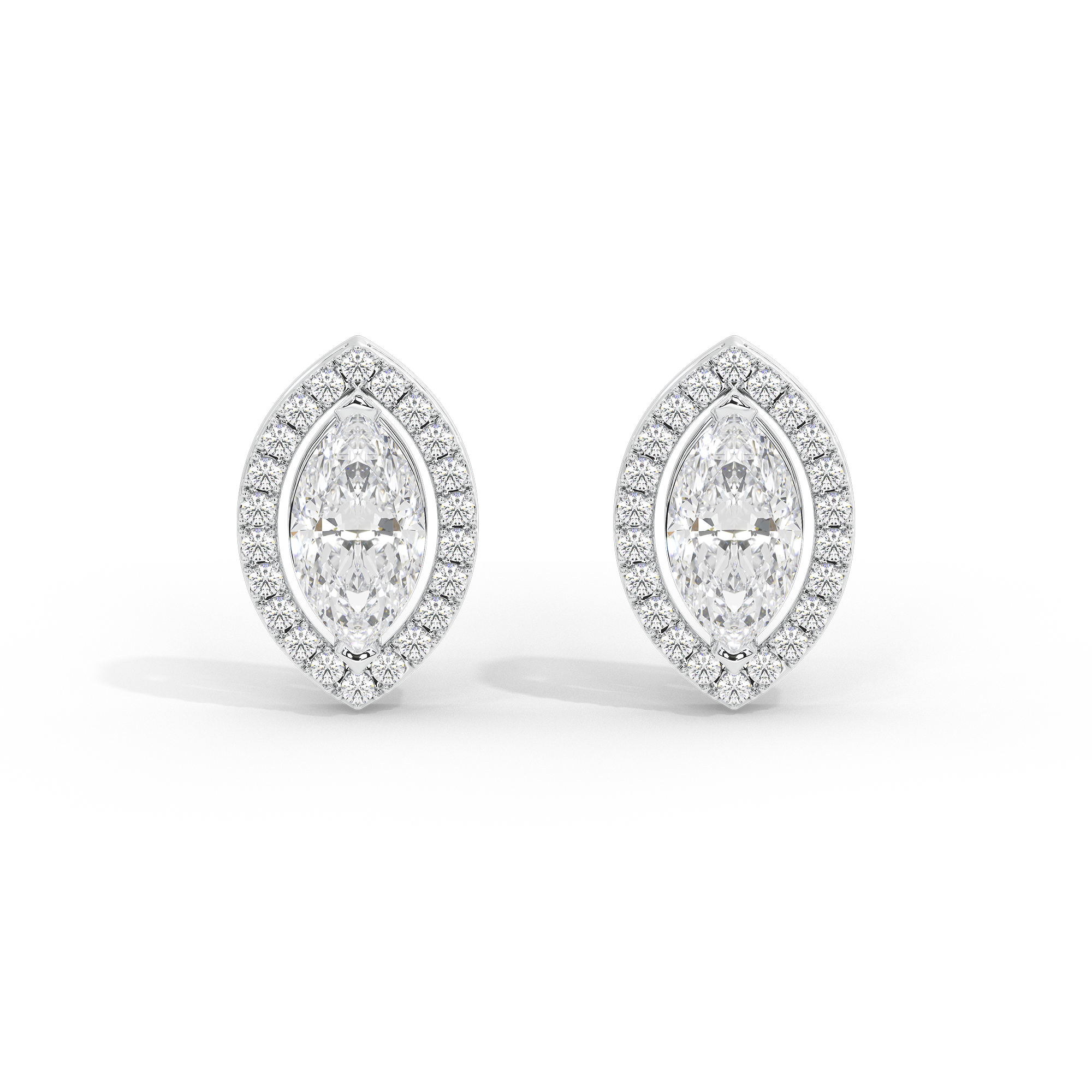 Marq My Words Helo 0.556 Carat Lab Grown Diamond Earrings
