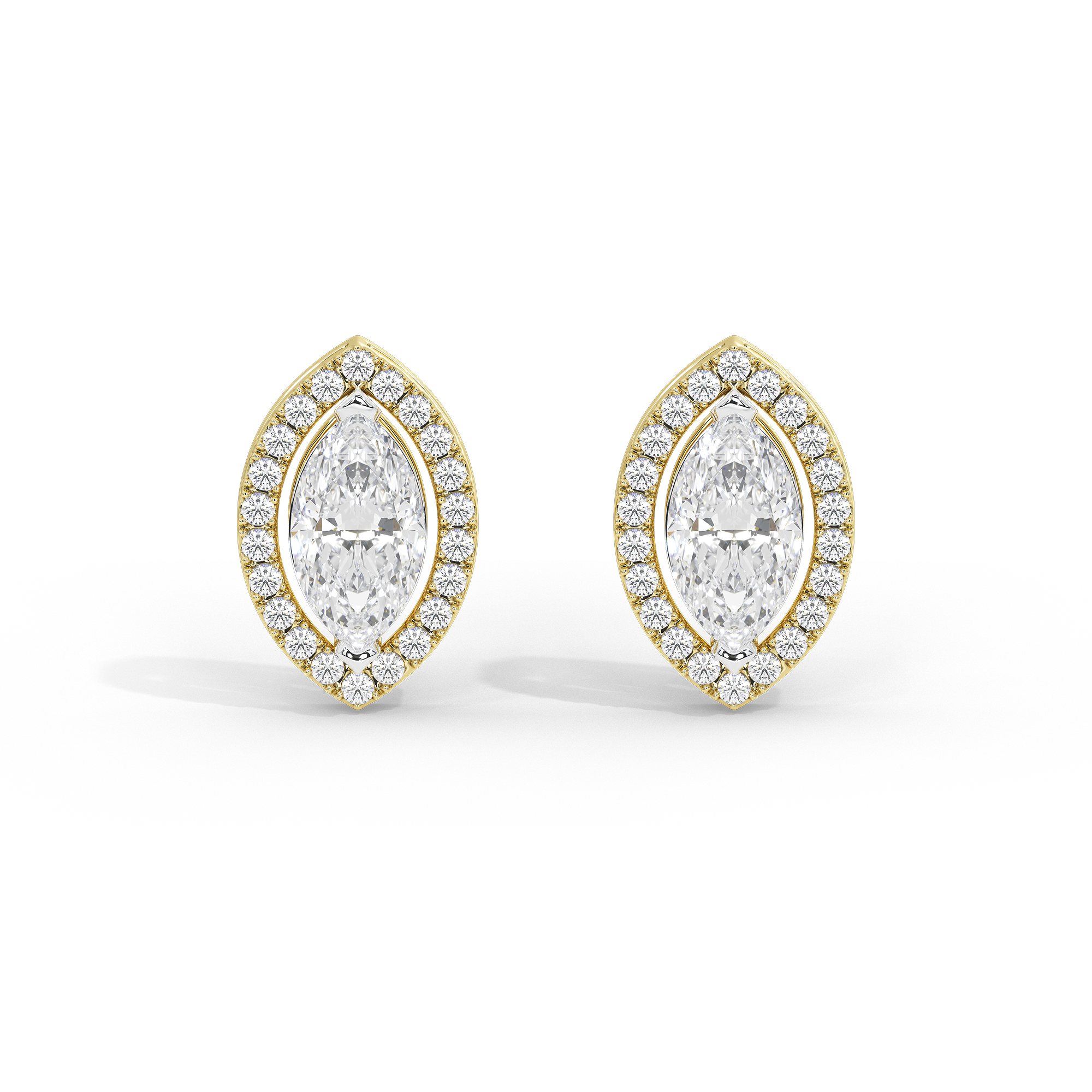 Marq My Words Helo 0.556 Carat Lab Grown Diamond Earrings