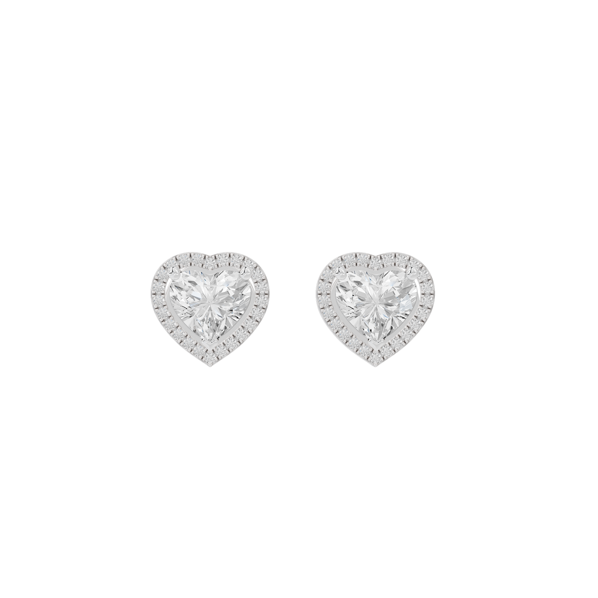 Heartspark Helo 1.278 Carat Lab Grown Diamond Stud Earrings
