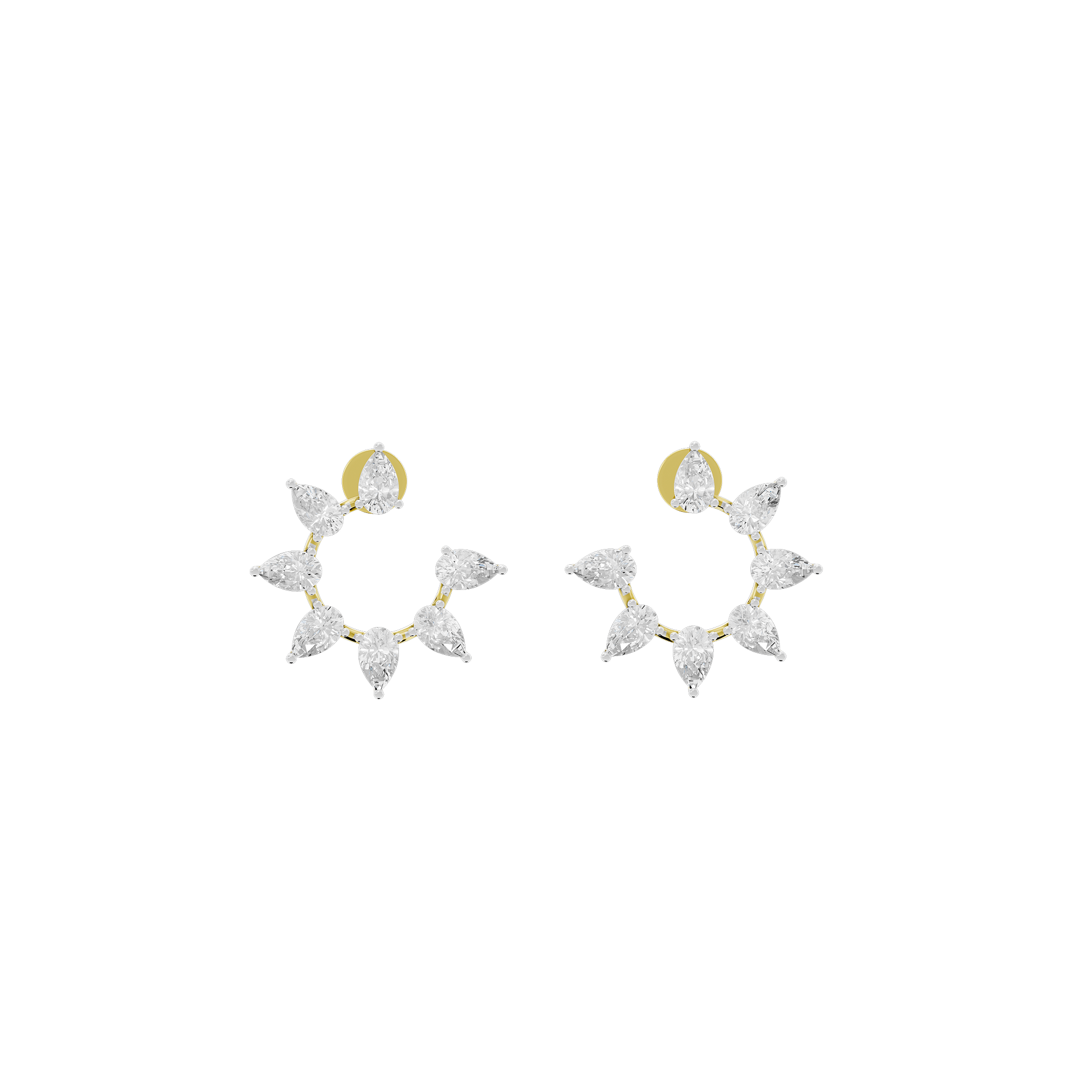 Stardust Streak 2.798 Carat Lab Grown Diamond Earrings