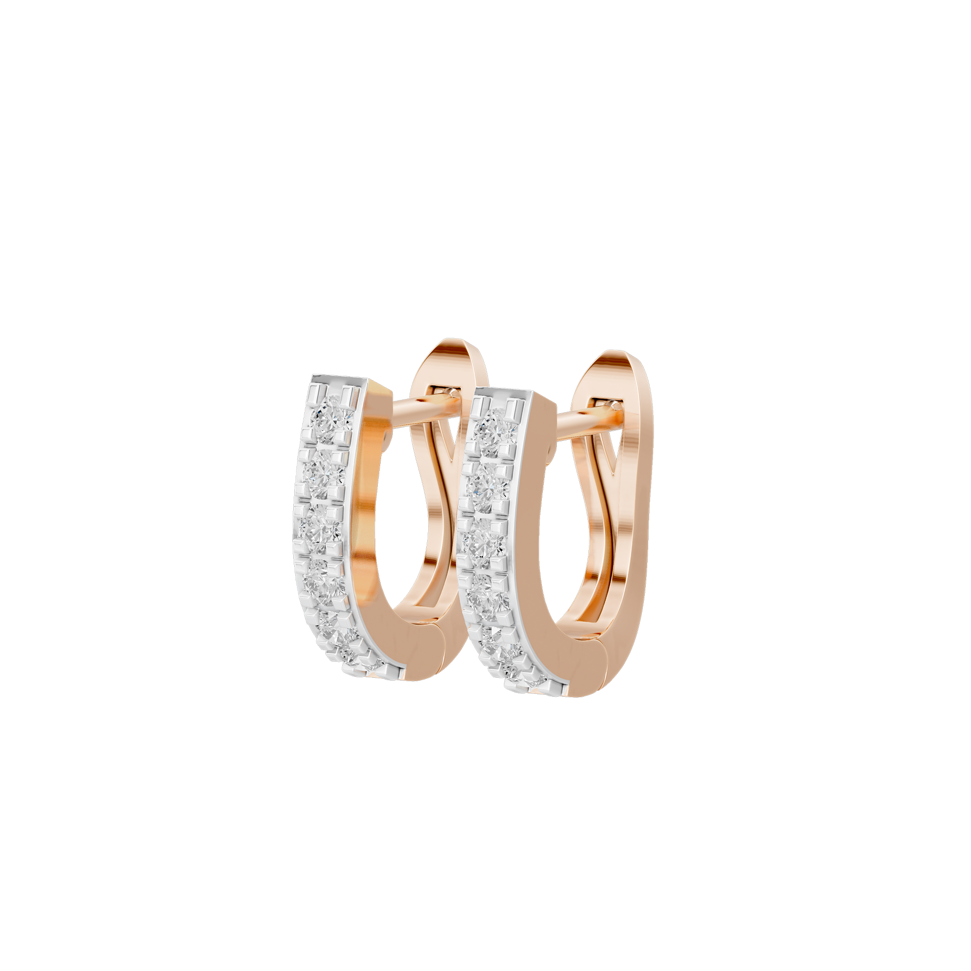 Glint Hoops 0.454 Lab Grown Diamond Earring