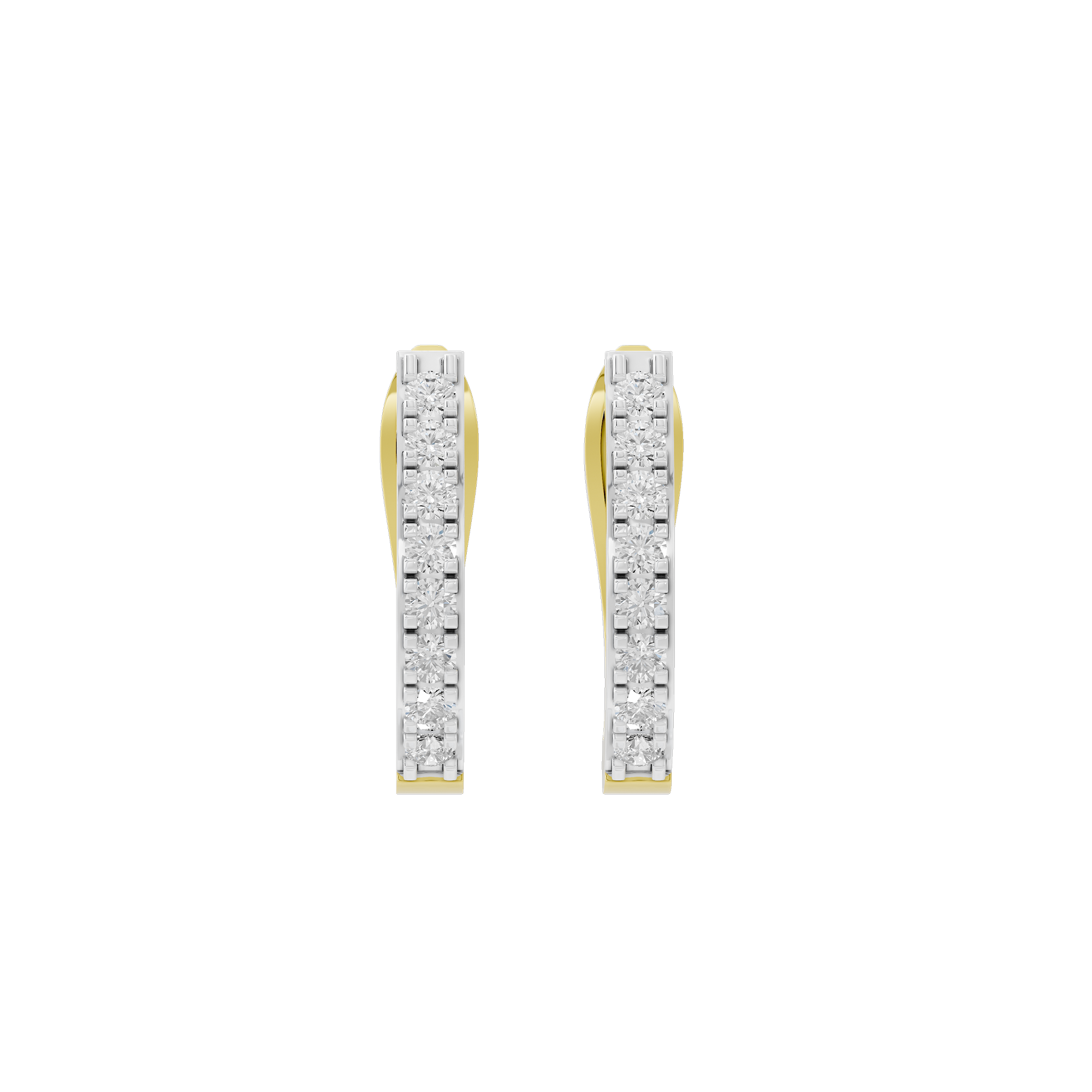 EdgeLight Hoops 0.708 Carat Lab Grown Diamond