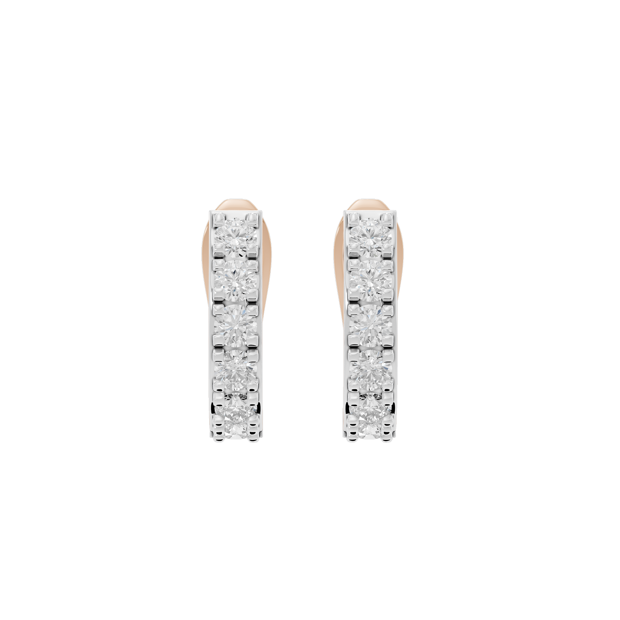StarStruck Hoops 2.21 Carat Lab Grown Diamond Earrings