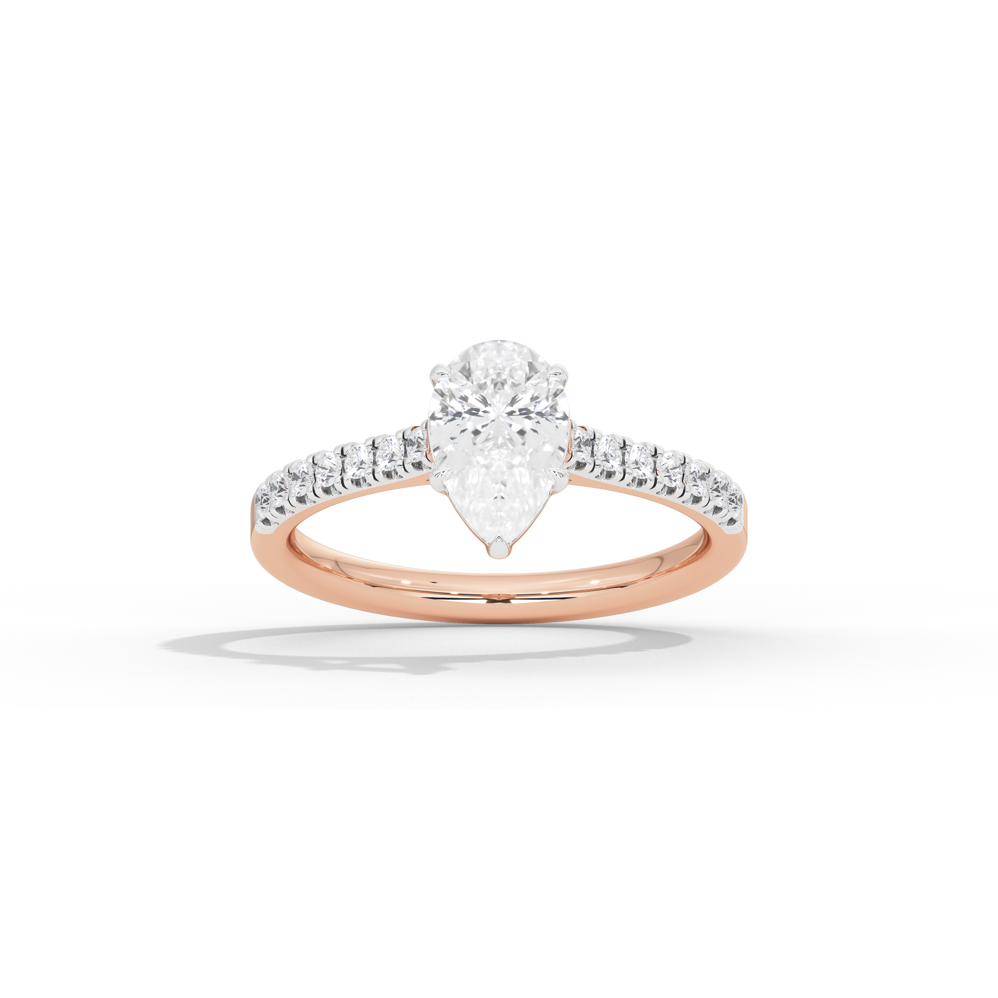 PurePear Singula 1.301 Carat Lab Grown Diamond Ring