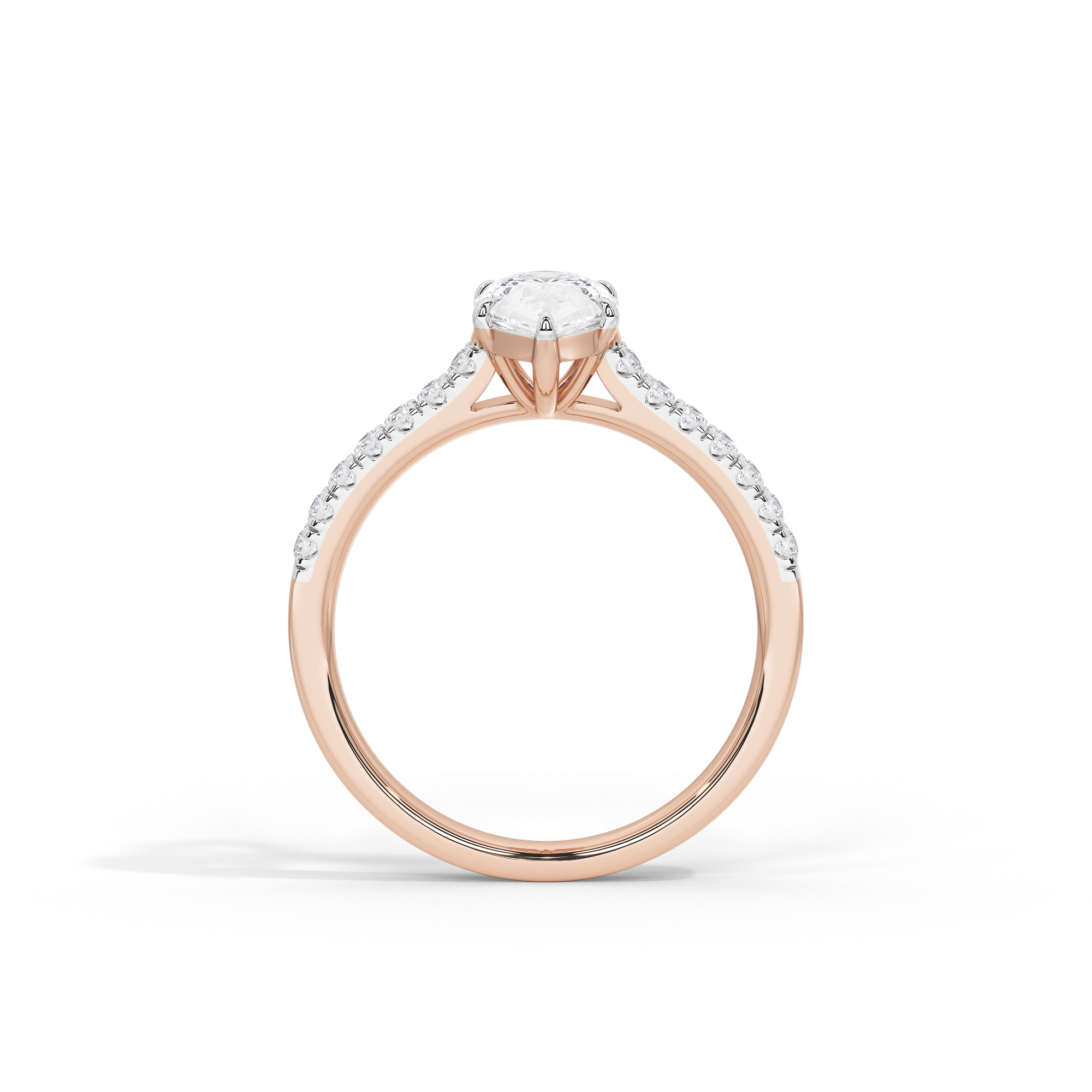 PurePear Singula 1.301 Carat Lab Grown Diamond Ring