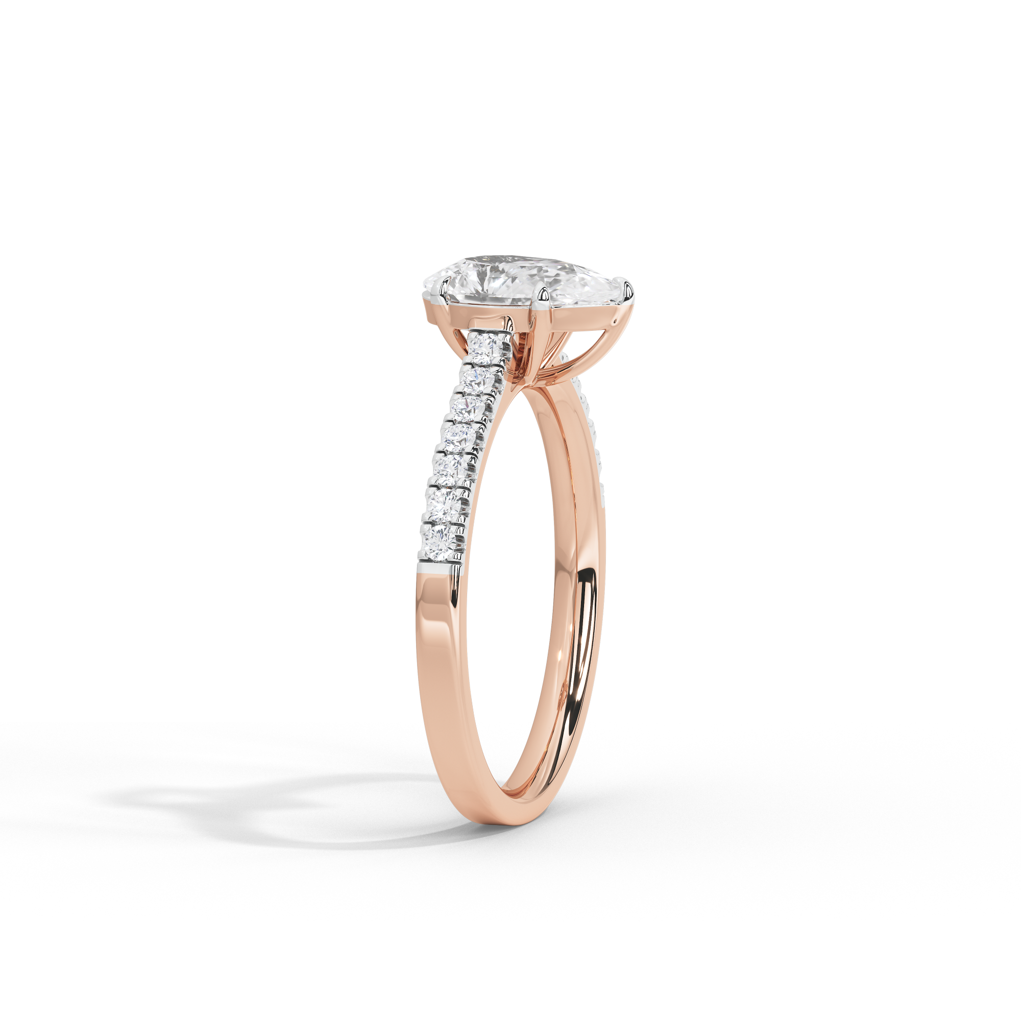 PurePear Singula 1.301 Carat Lab Grown Diamond Ring