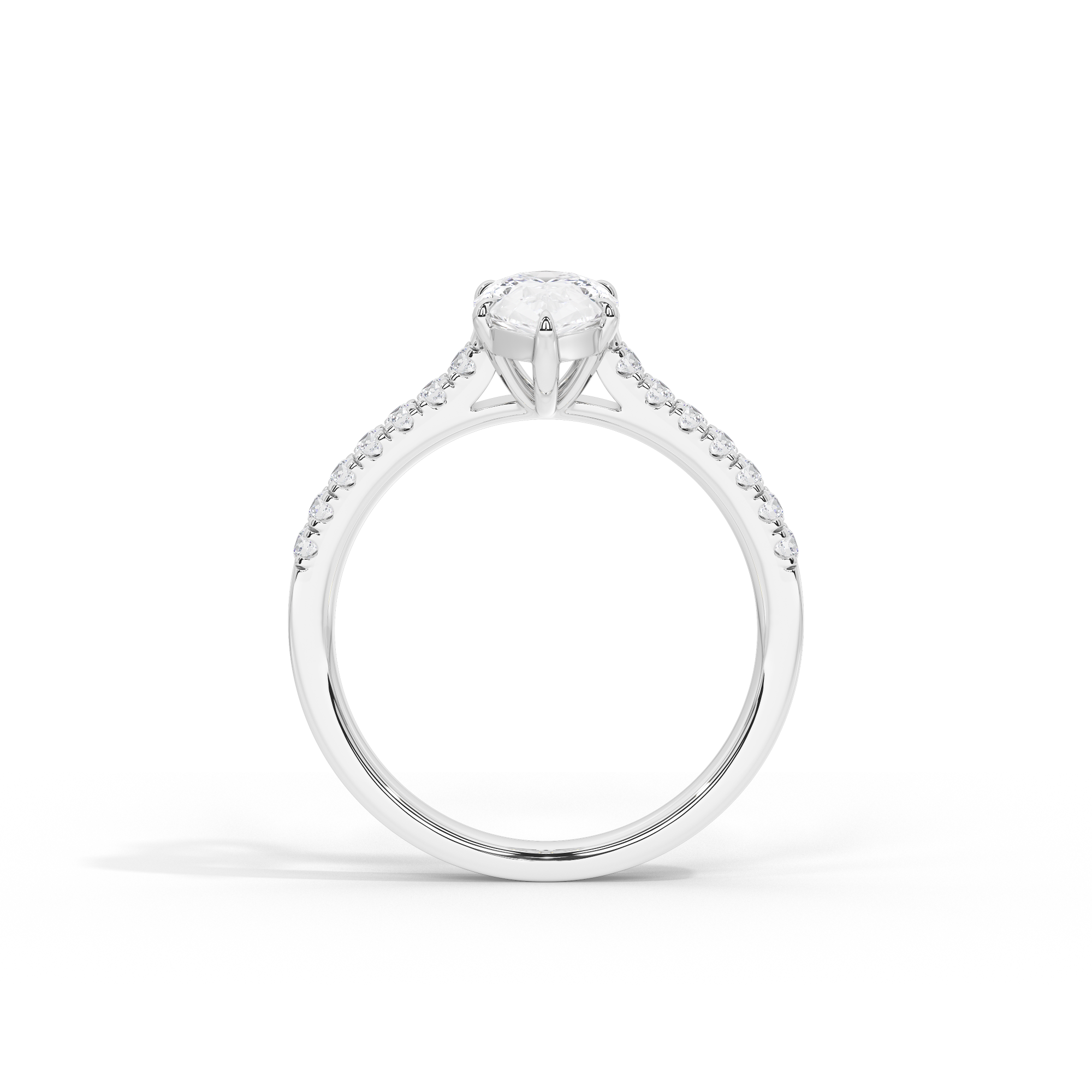 PurePear Singula 1.301 Carat Lab Grown Diamond Ring