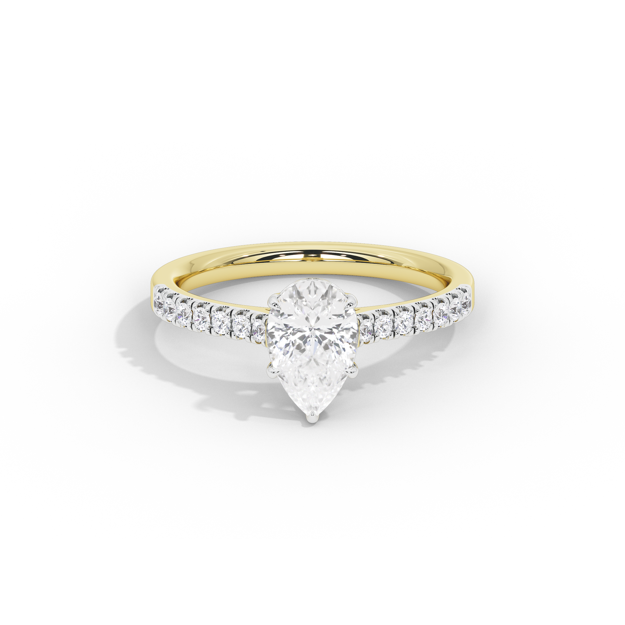 PurePear Singula 1.301 Carat Lab Grown Diamond Ring