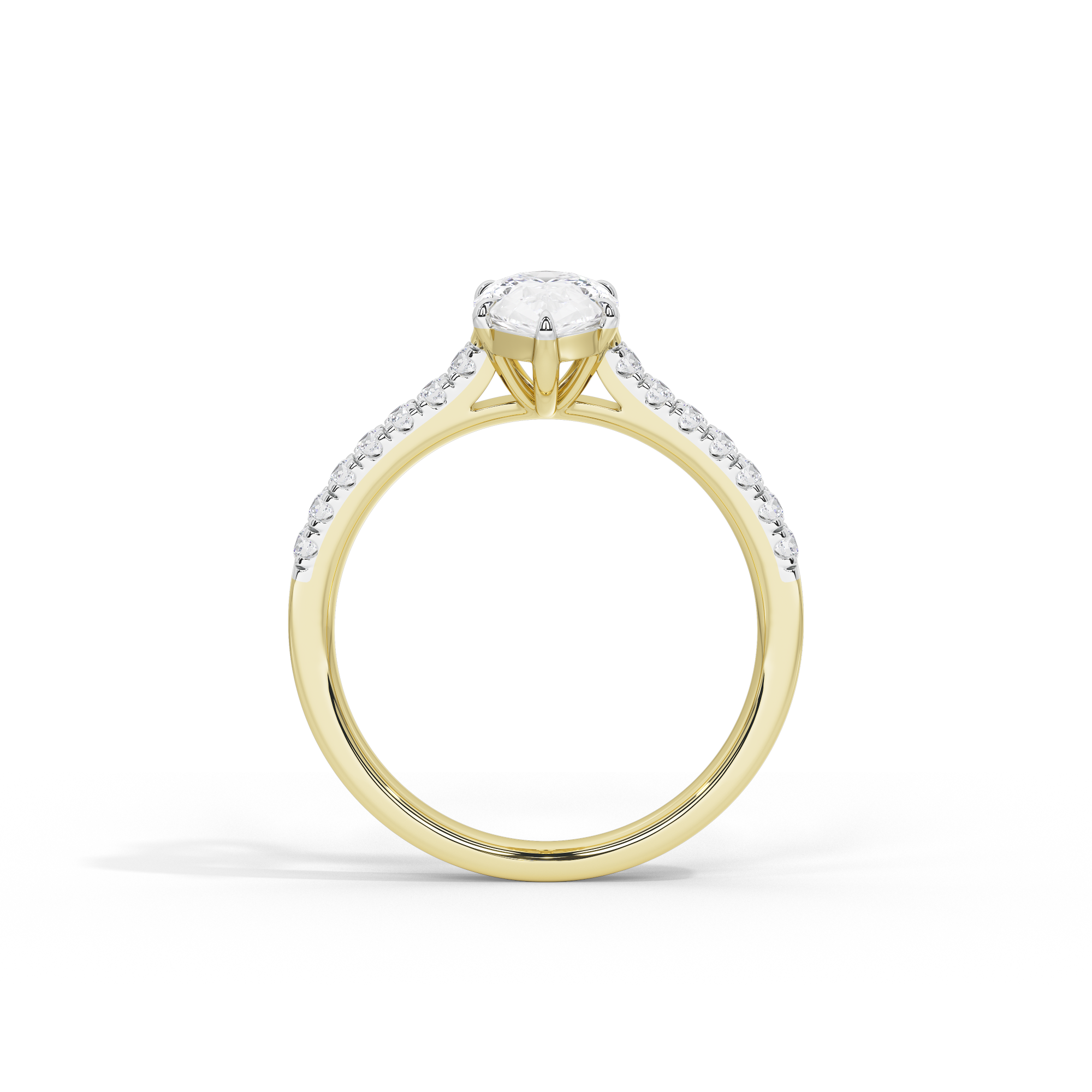 PurePear Singula 1.301 Carat Lab Grown Diamond Ring