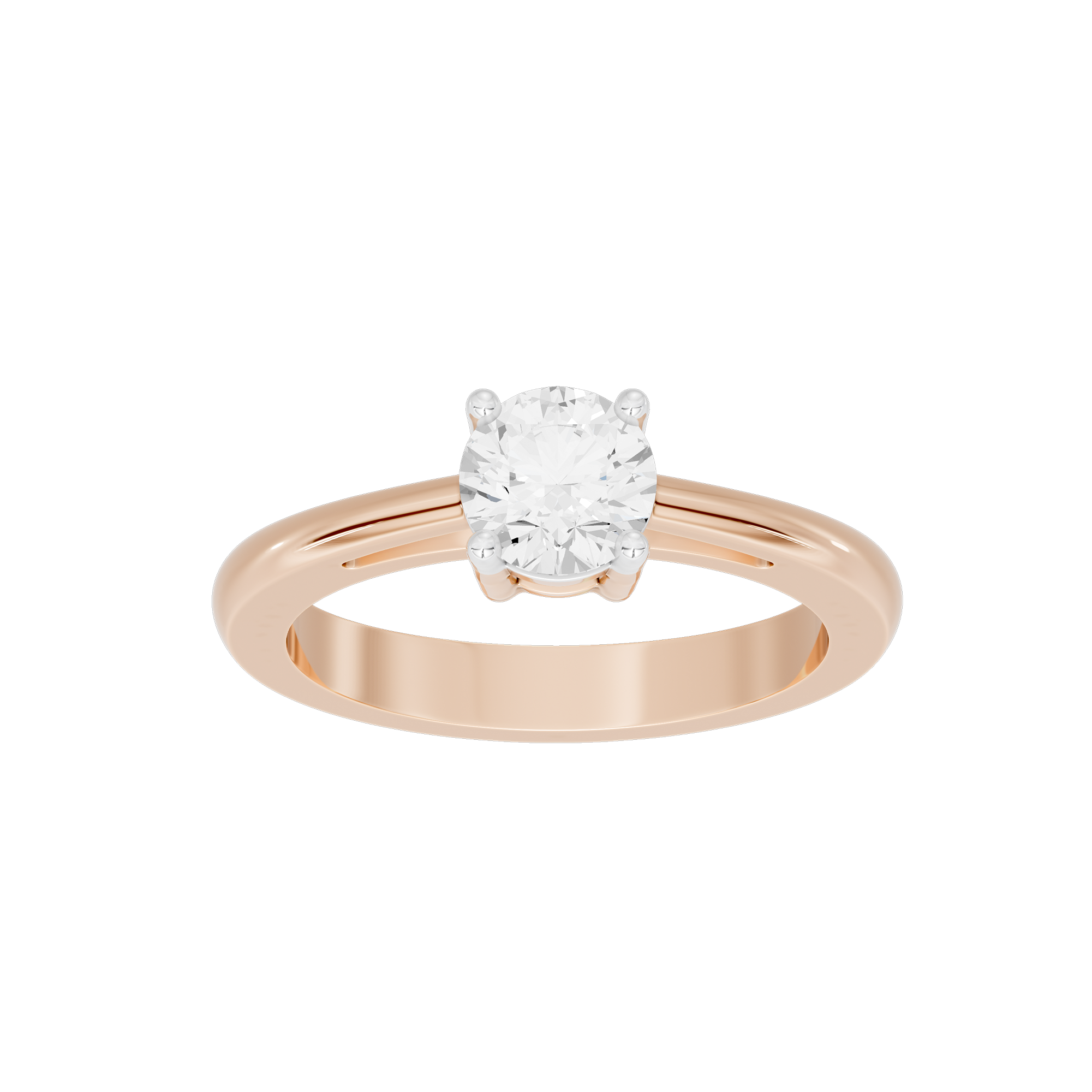 True One Singula 0.925 Carat Lab Grown Diamond Ring