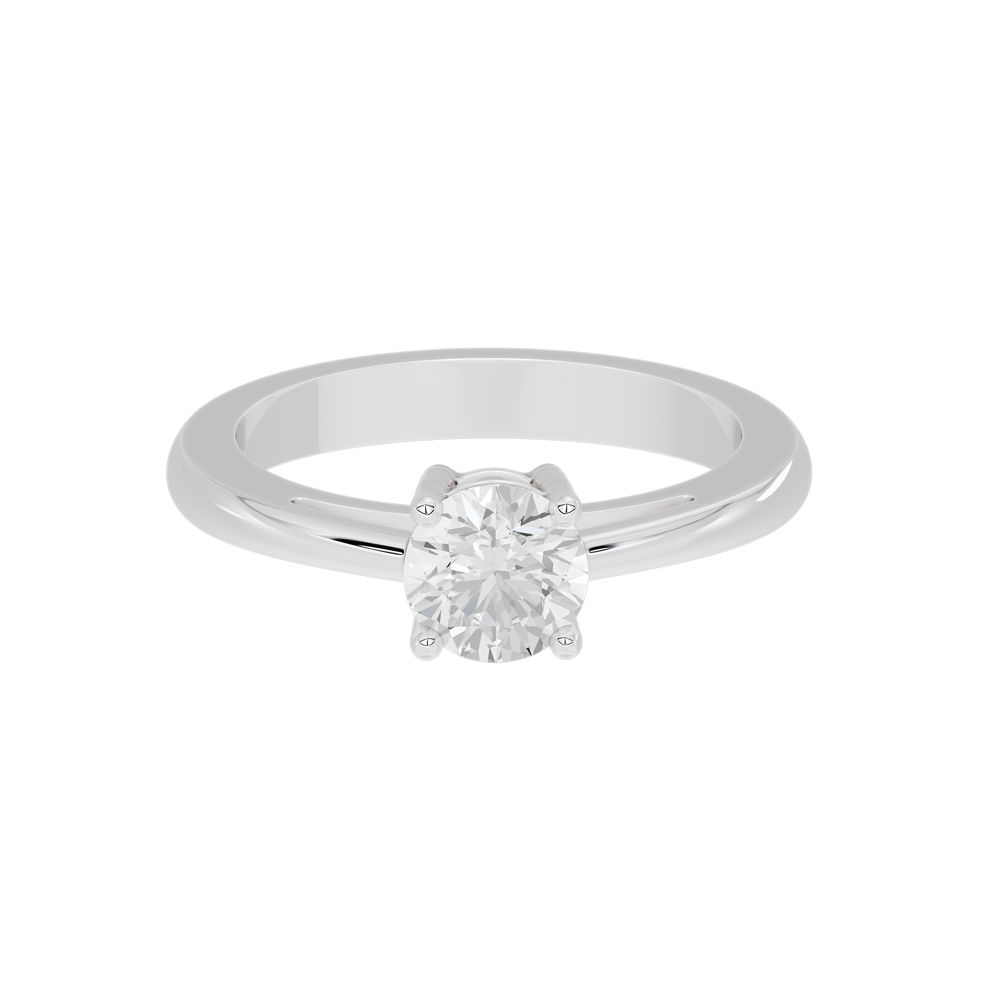 True One Singula 0.925 Carat Lab Grown Diamond Ring