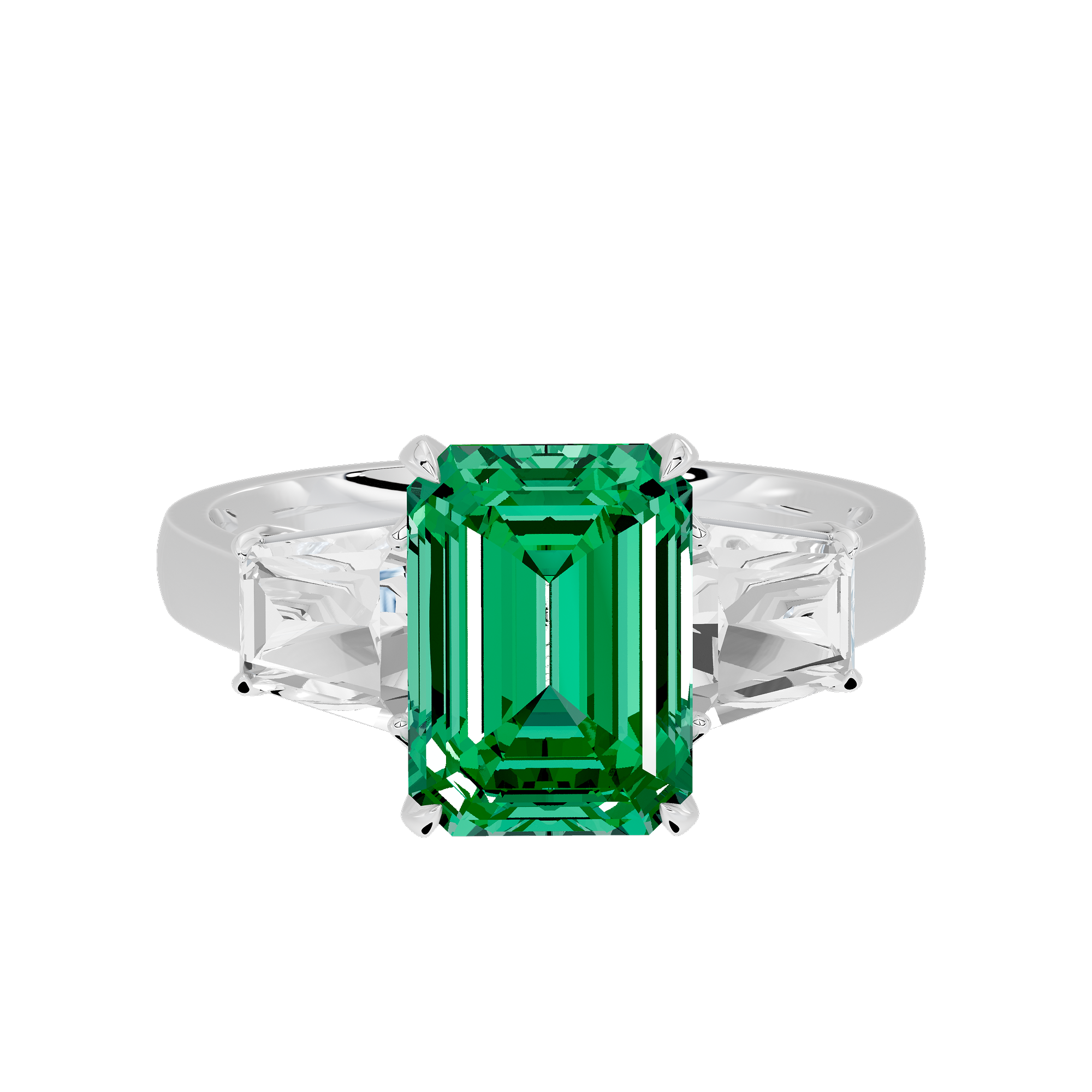 Lush Line 1.36 Carat Lab Grown Diamond Ring