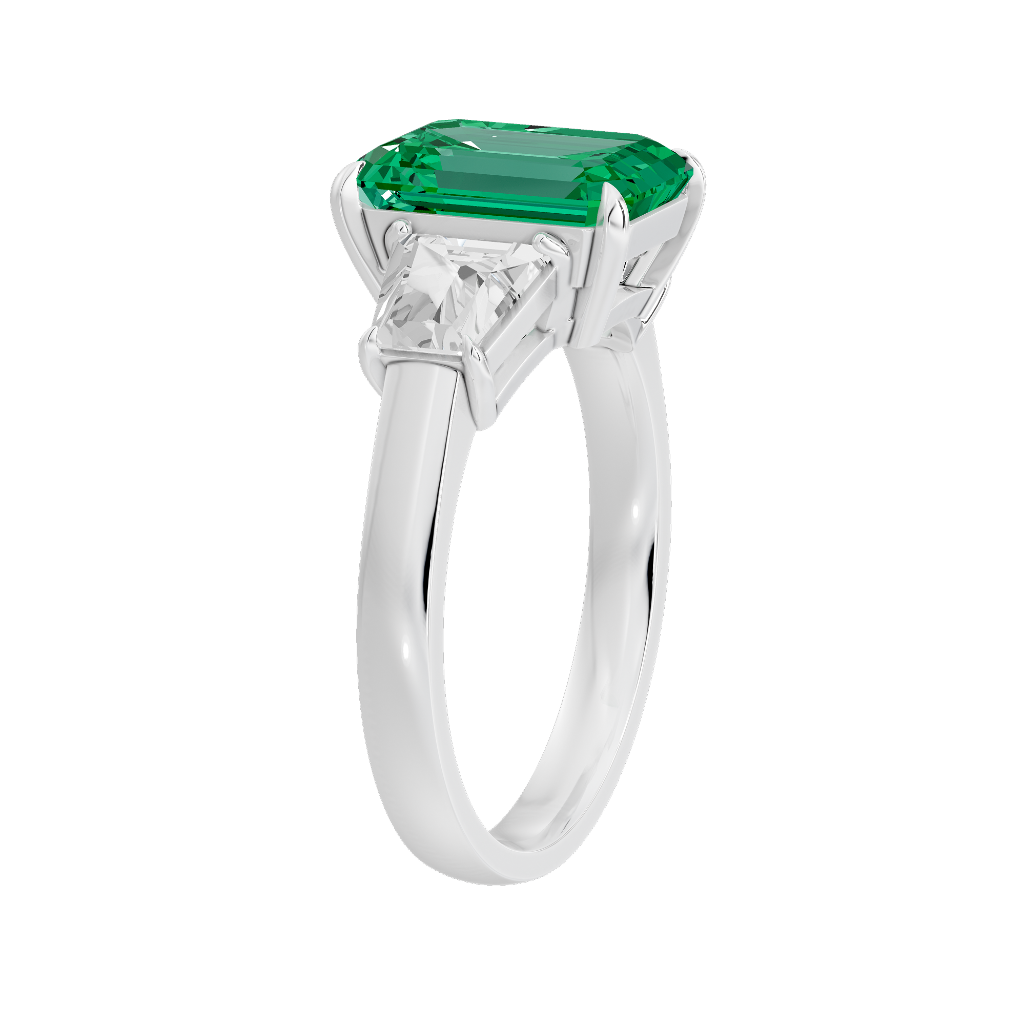 Lush Line 1.36 Carat Lab Grown Diamond Ring