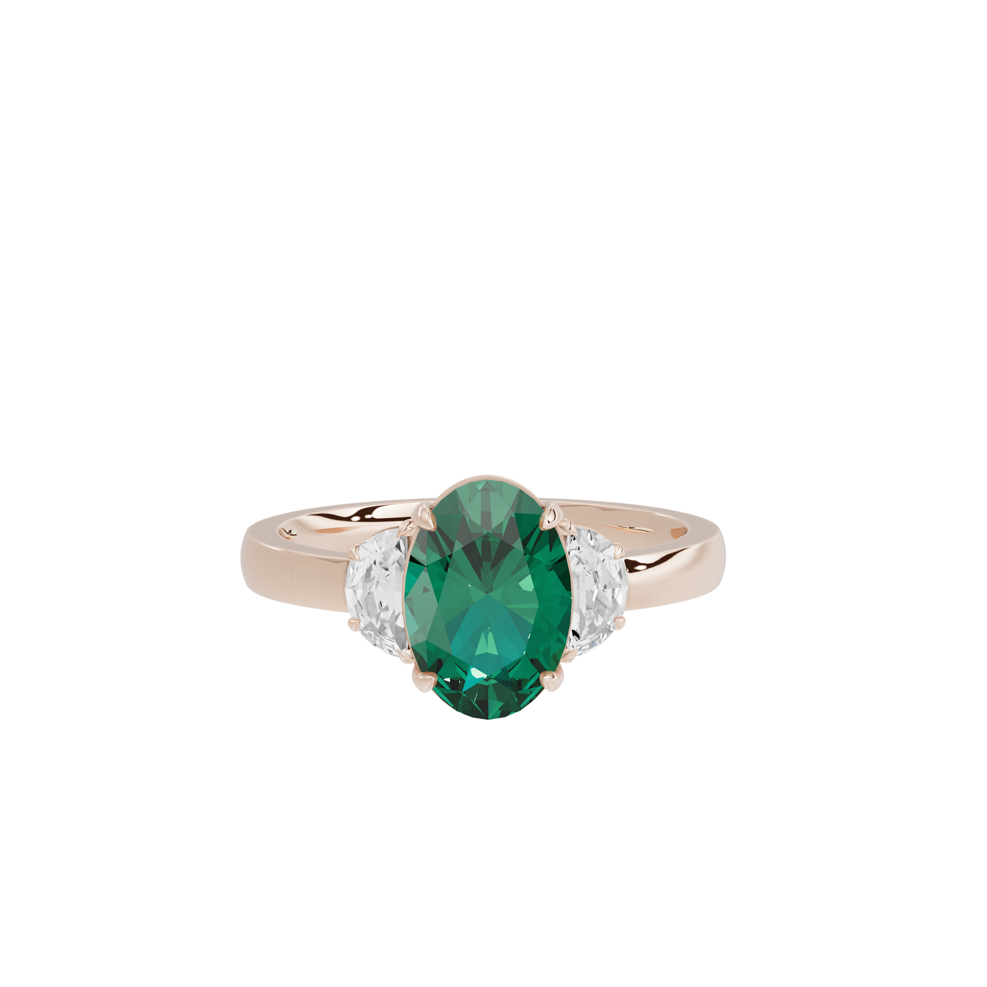 Bluebeam Three Stone 0.5 Lab Grown Diamond Ring