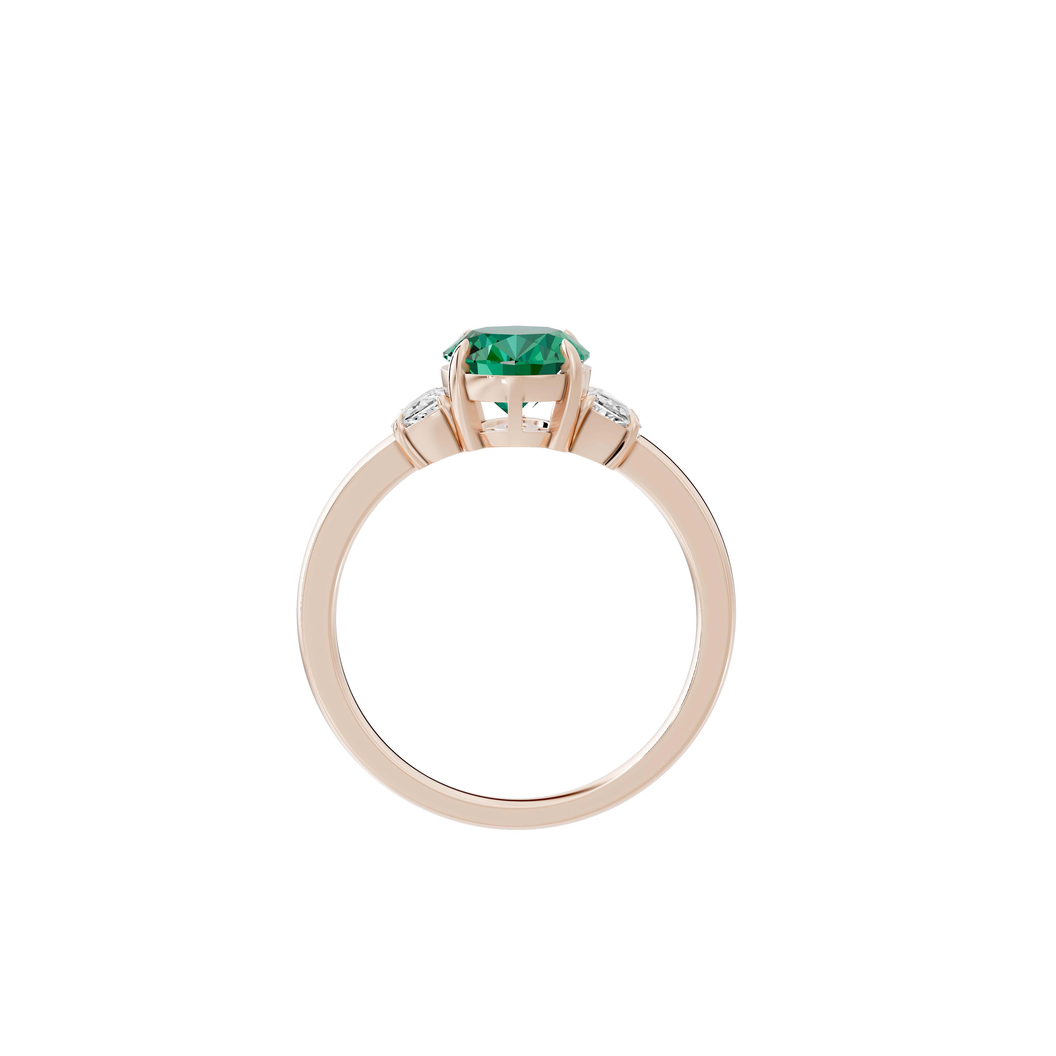 Bluebeam Three Stone 0.5 Lab Grown Diamond Ring