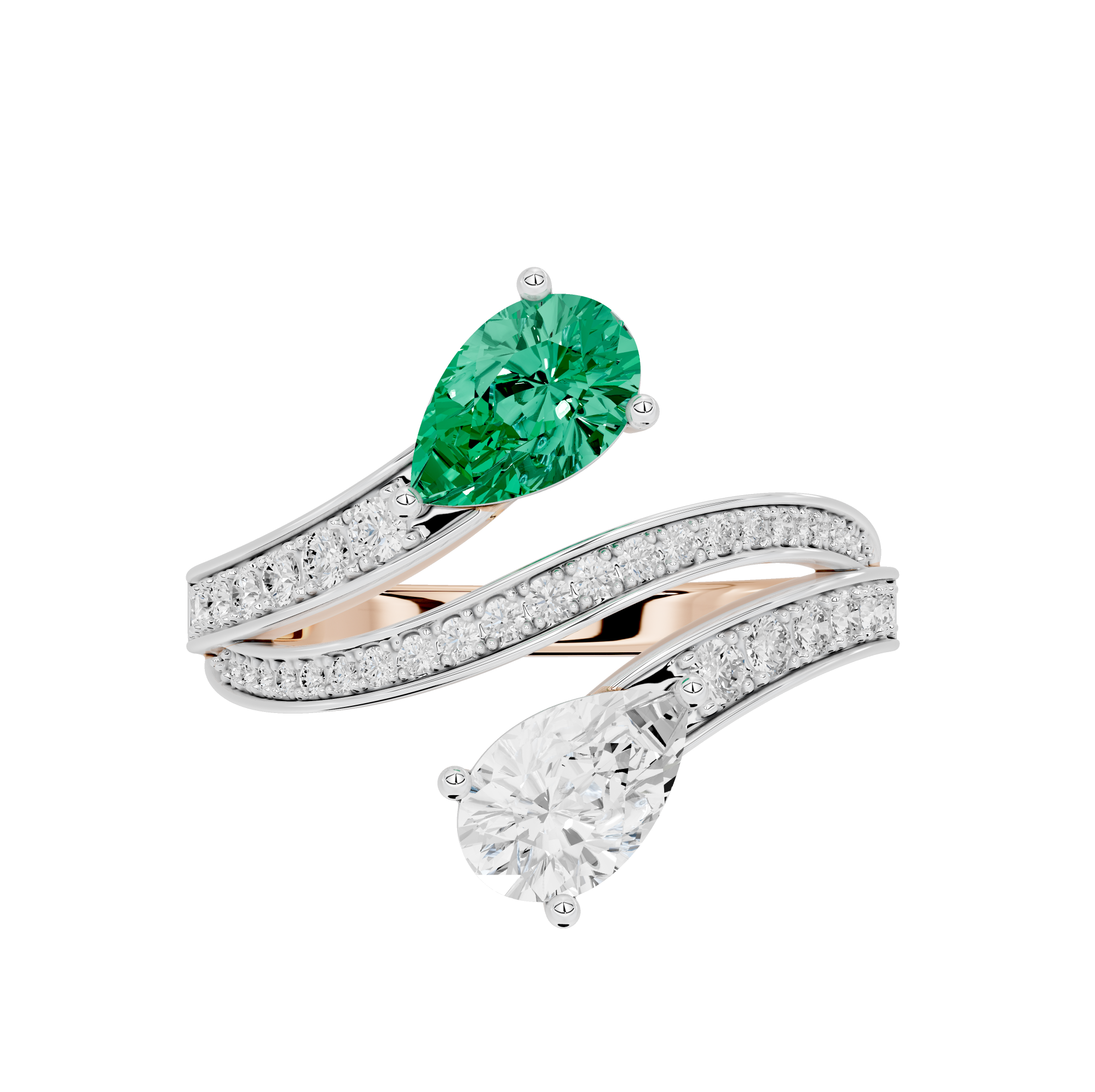 Doubletake 0.977 Carat Lab Grown Diamond Ring