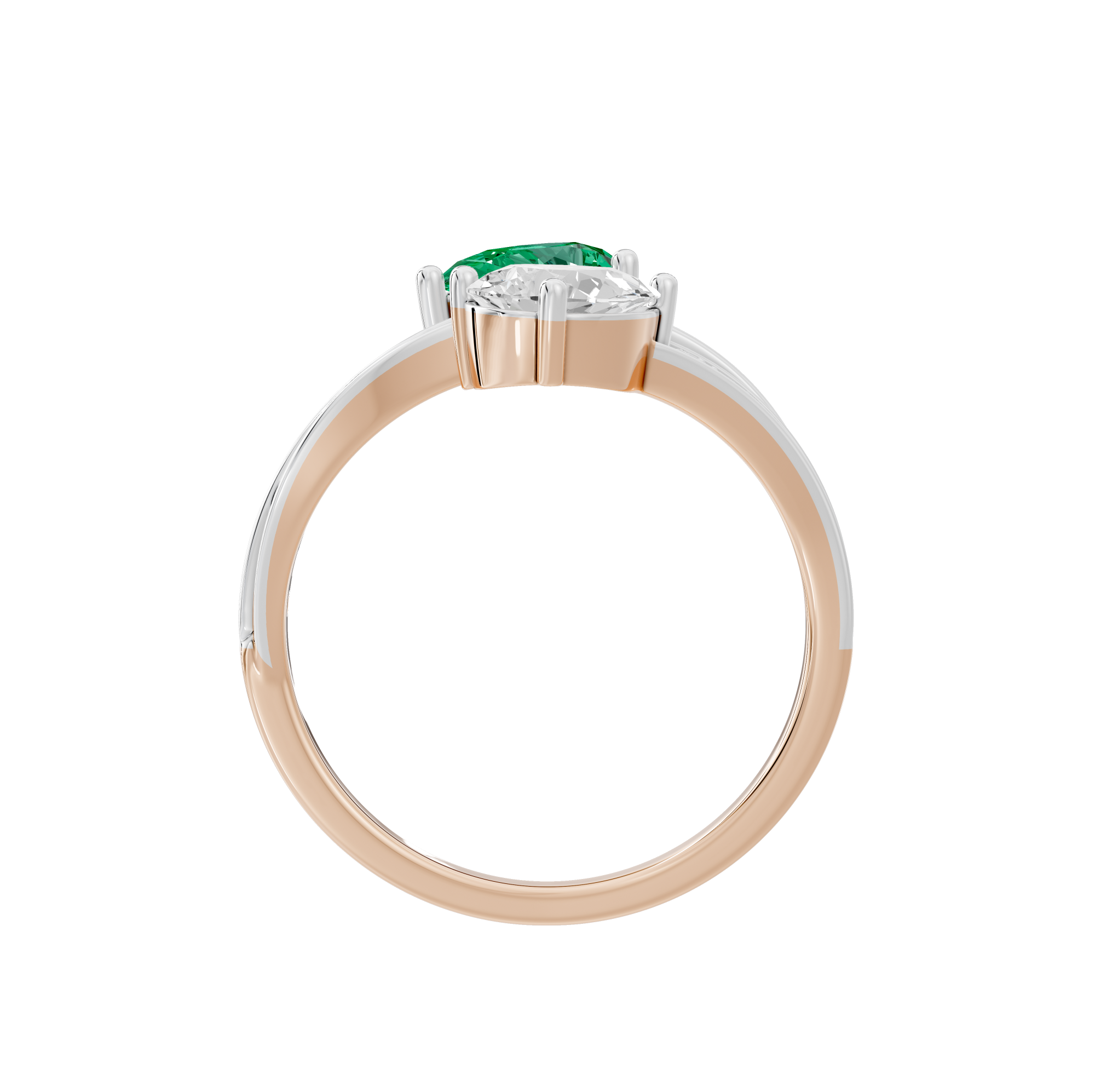 Doubletake 0.977 Carat Lab Grown Diamond Ring