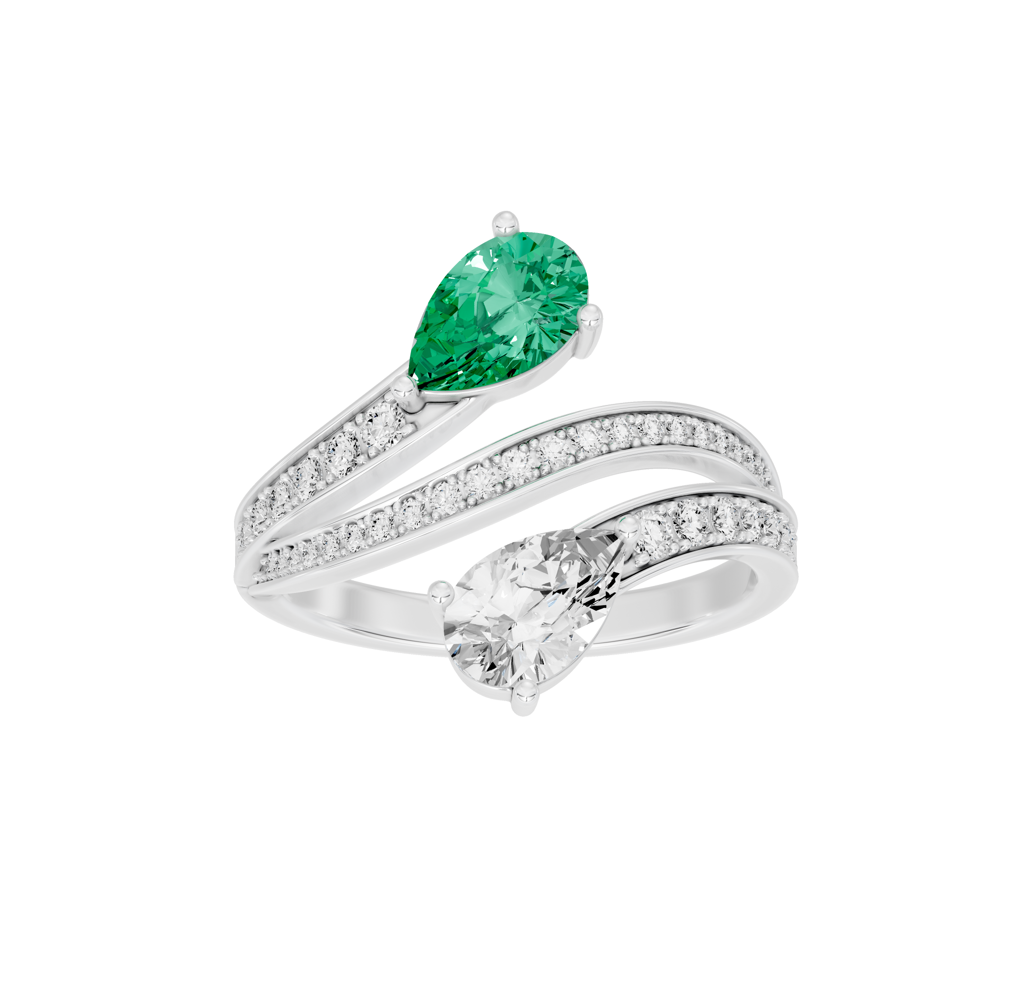 Doubletake 0.977 Carat Lab Grown Diamond Ring