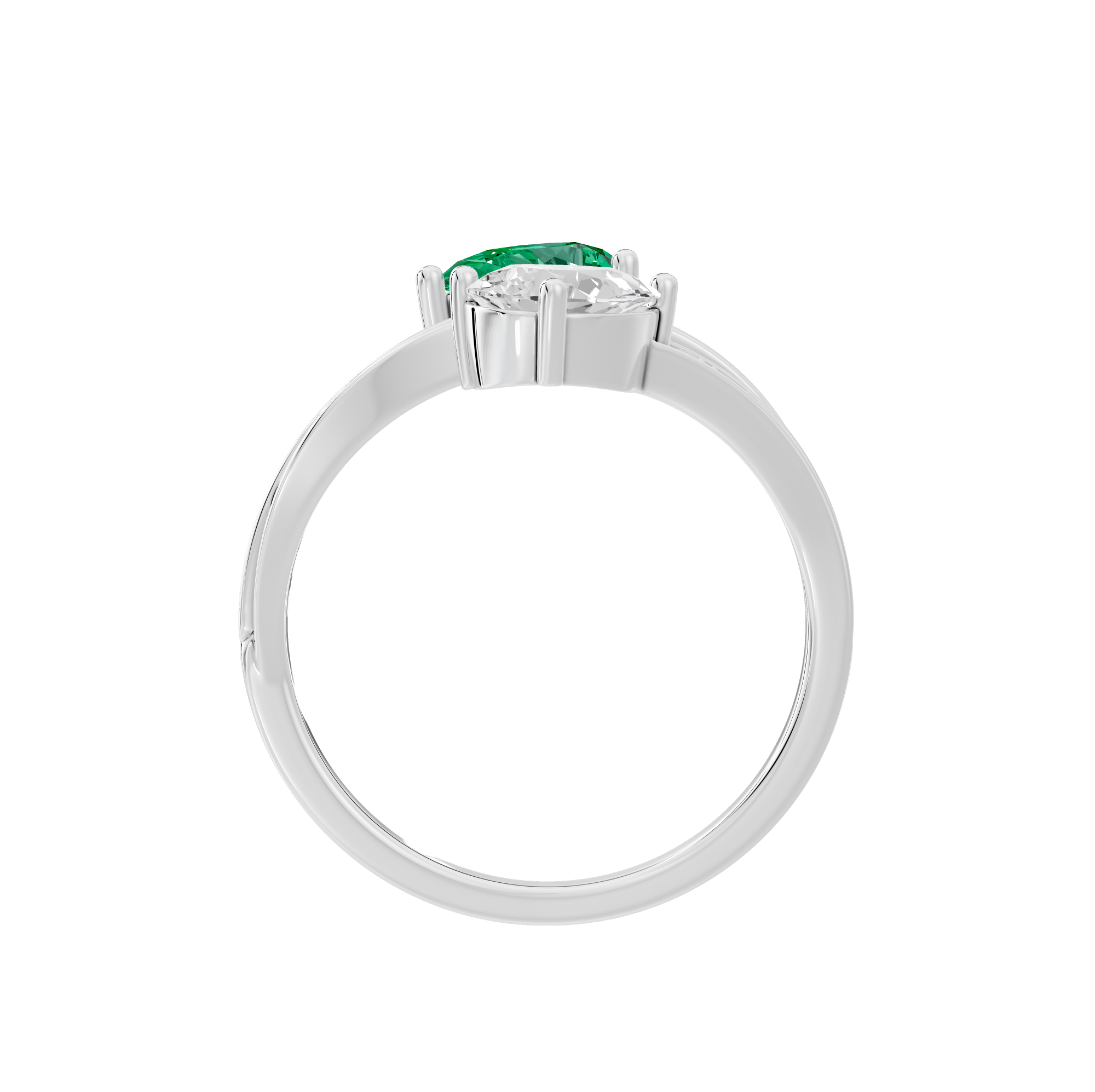 Doubletake 0.977 Carat Lab Grown Diamond Ring