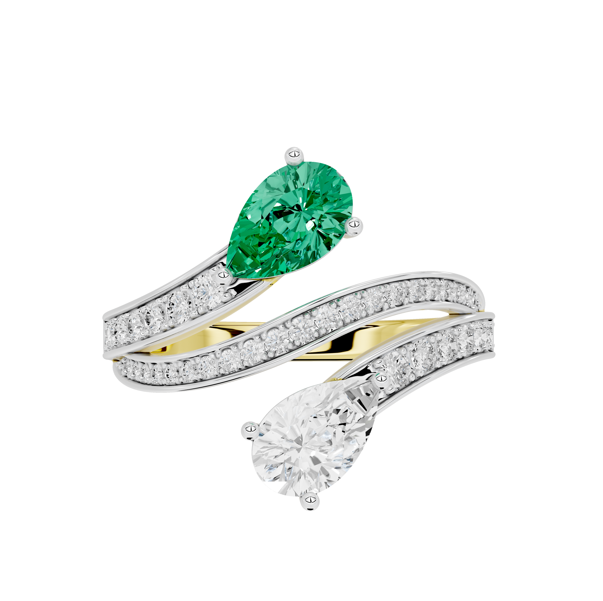 Doubletake 0.977 Carat Lab Grown Diamond Ring