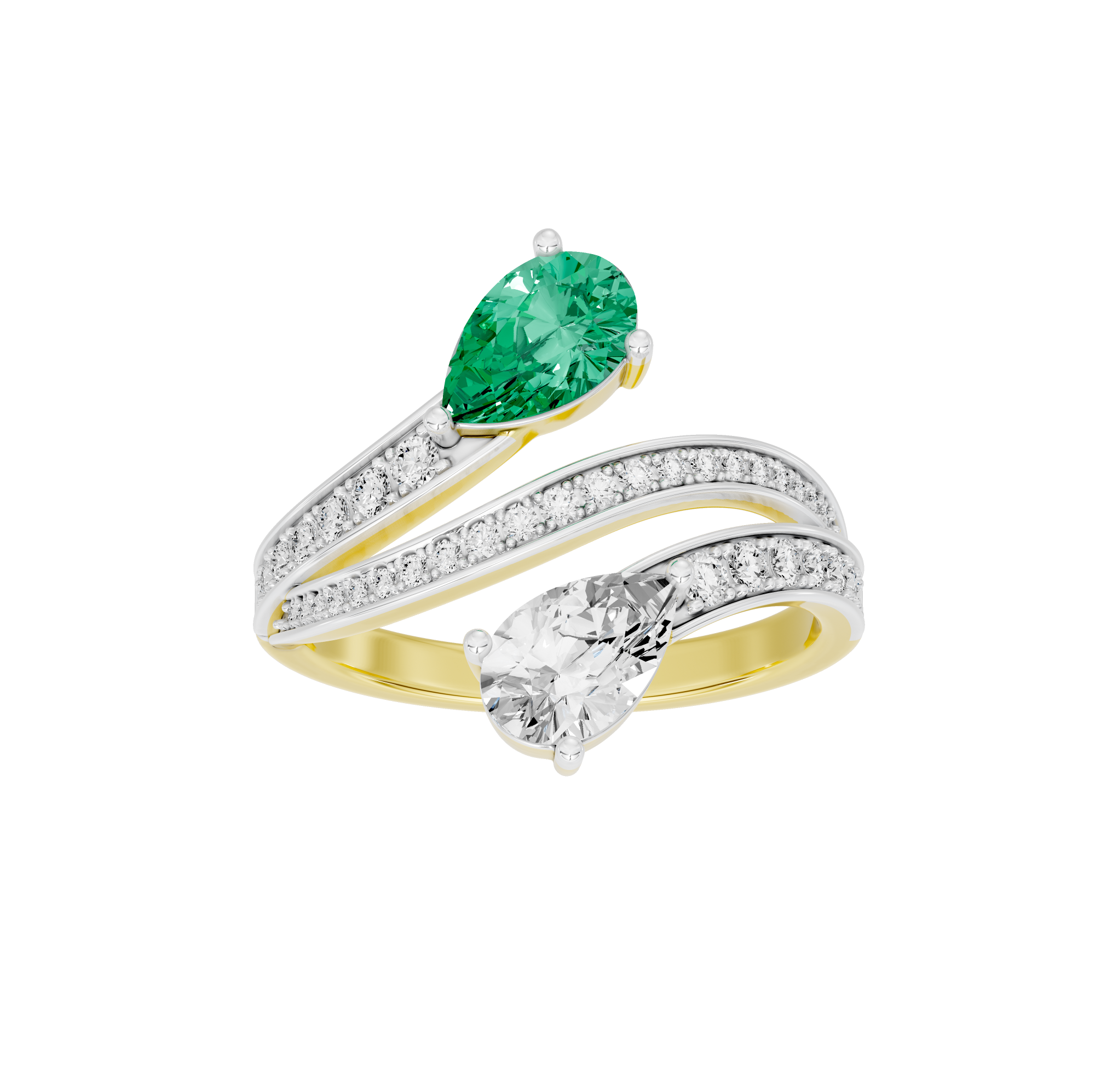Doubletake 0.977 Carat Lab Grown Diamond Ring