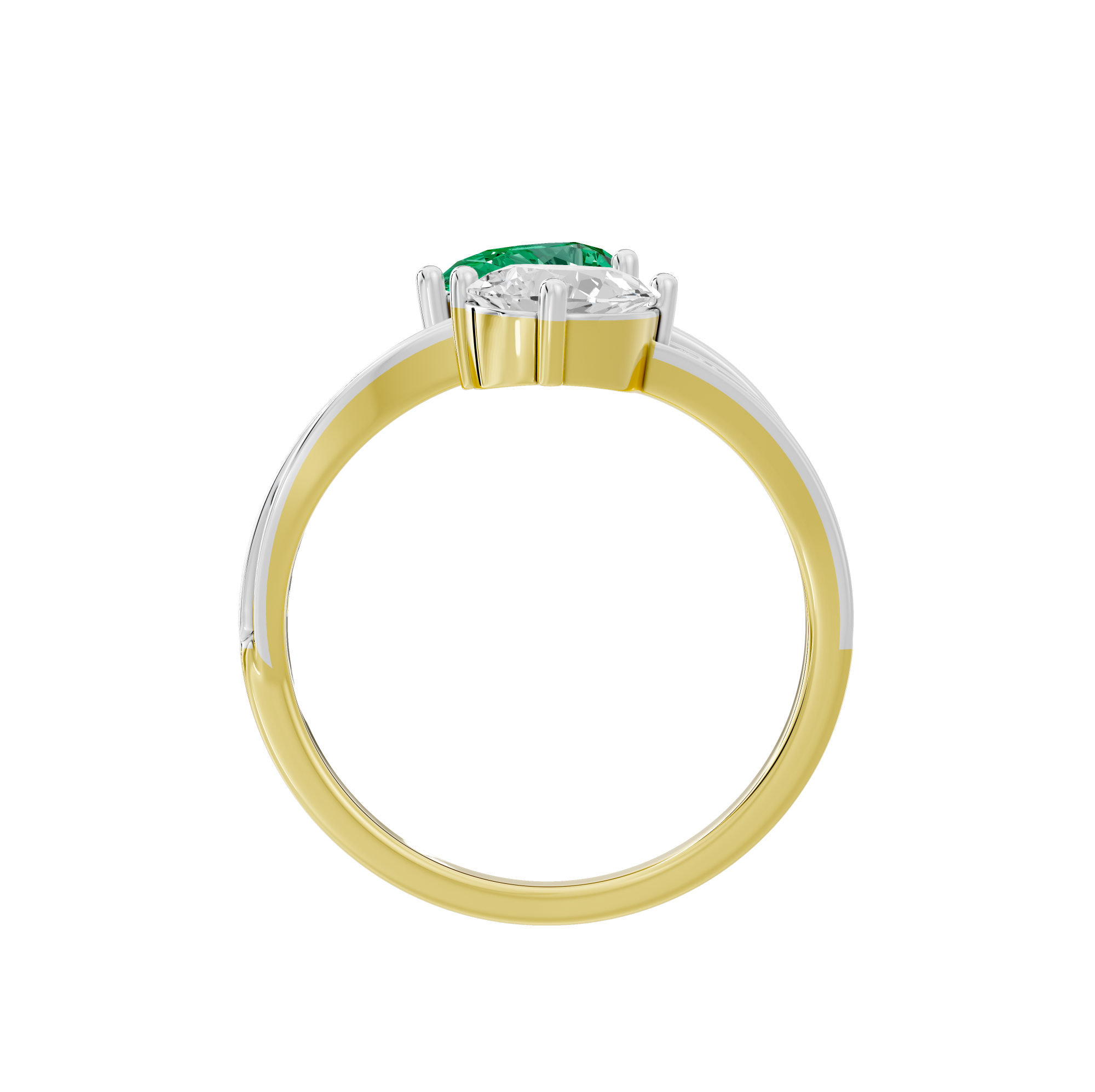 Doubletake 0.977 Carat Lab Grown Diamond Ring