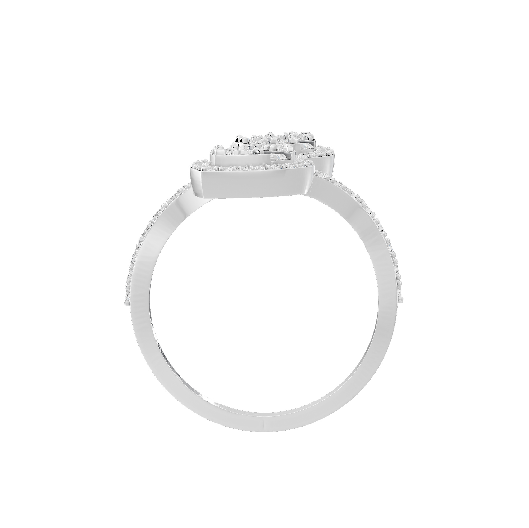 Power Couple 0.962 Carat Lab Grown Diamond Ring