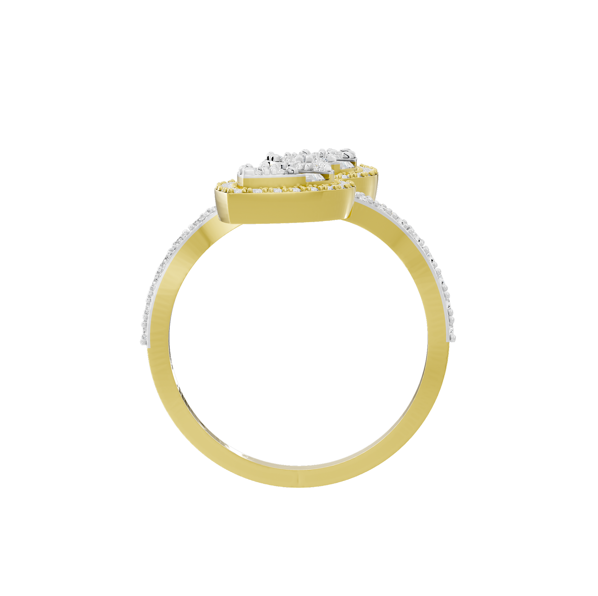 Power Couple 0.962 Carat Lab Grown Diamond Ring