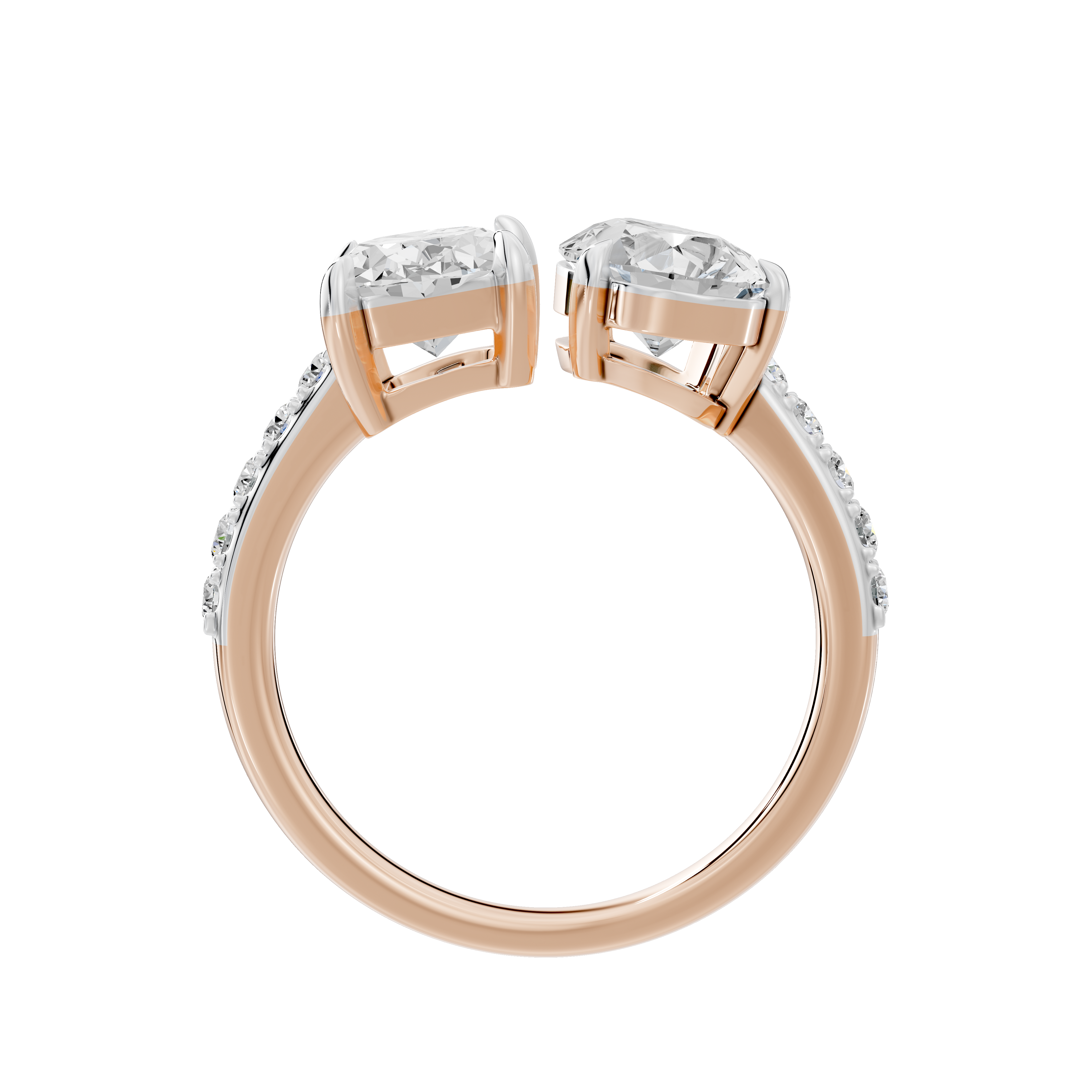 Starlit Duo 2.336 Carat Lab Grown Diamond Ring